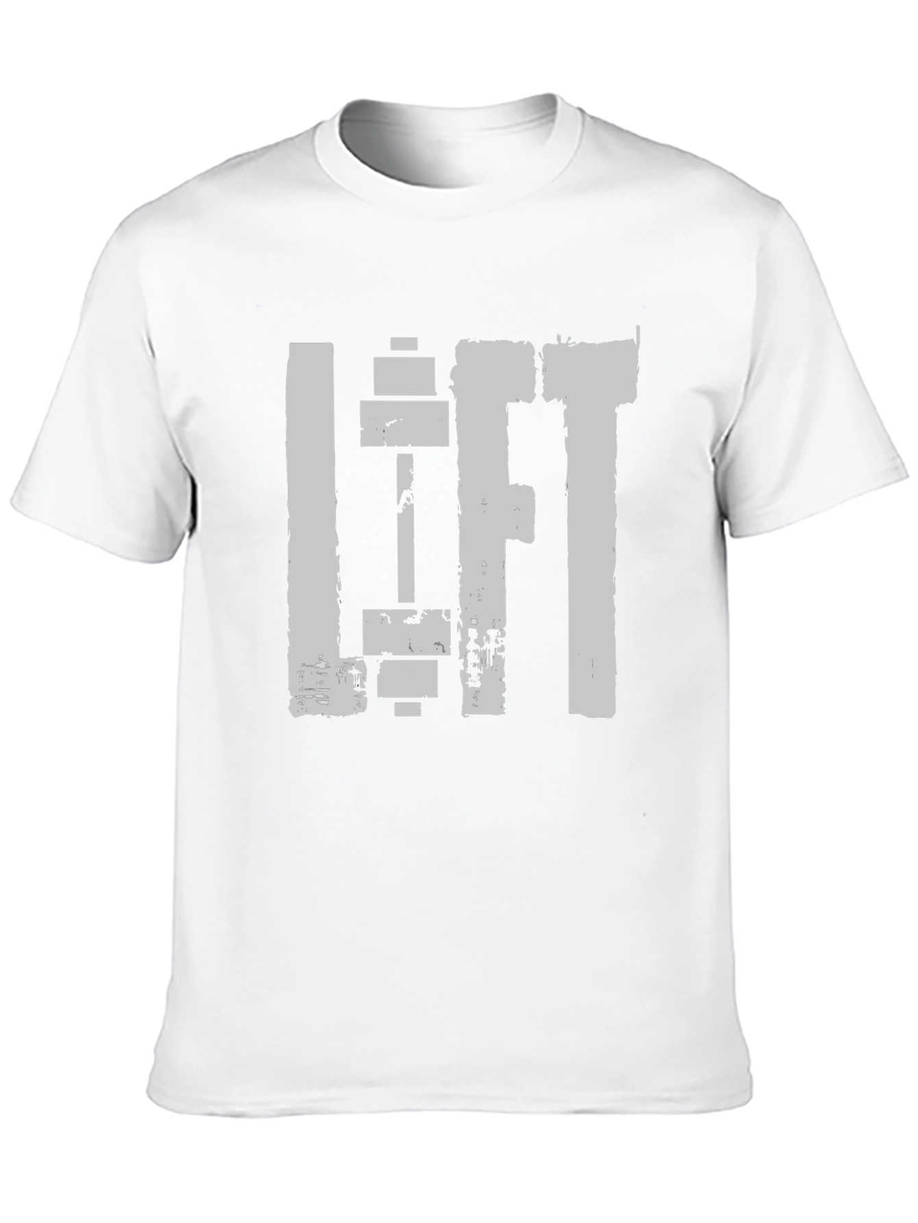 Lift Gym T-Shirt - Black Cotton Workout Tee