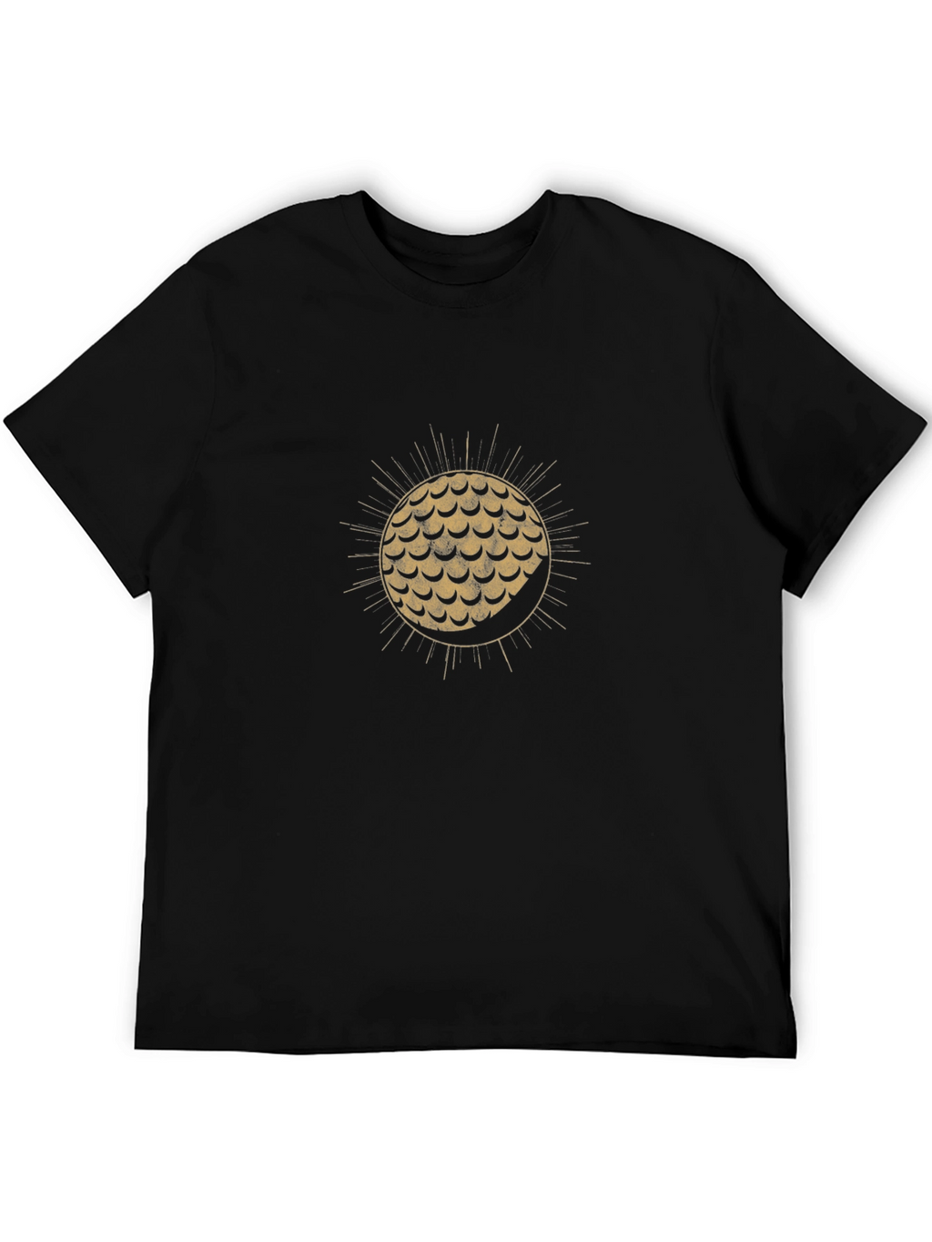 Lunar Sun Graphic Black T-Shirt