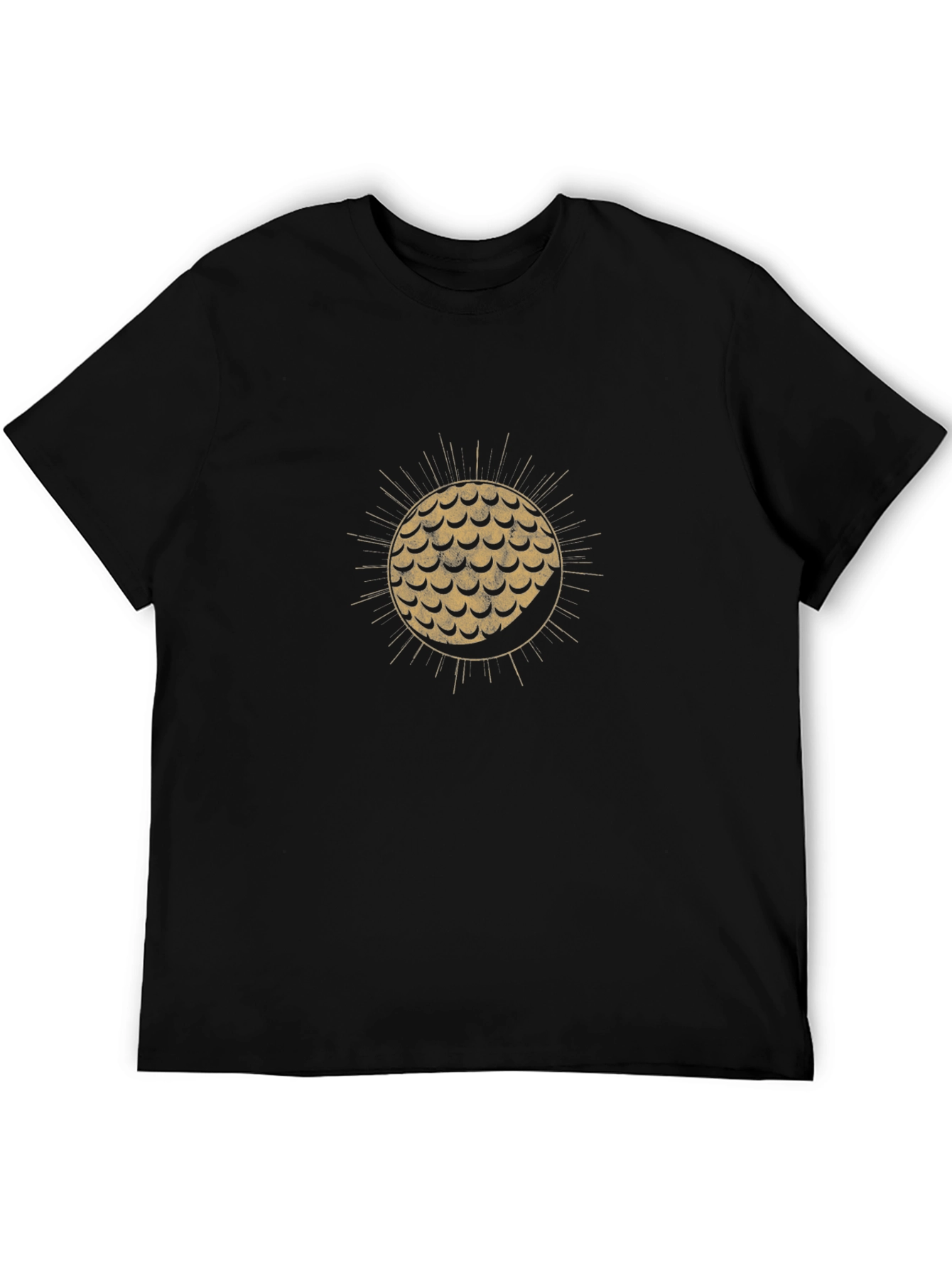 Lunar Sun Graphic Black T-Shirt
