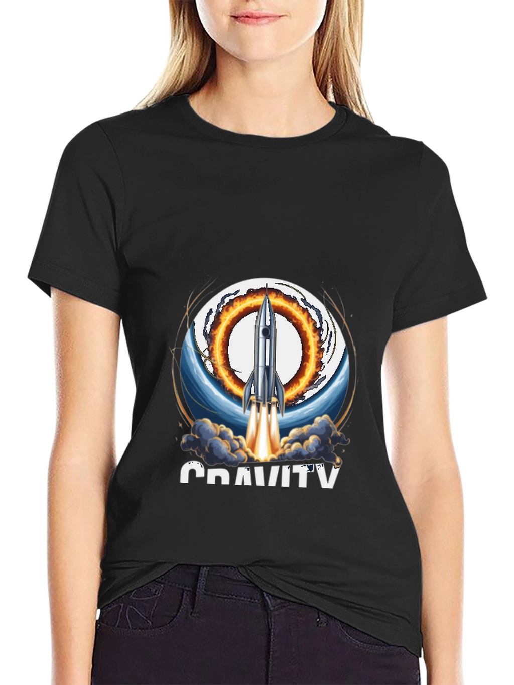 Gravity Rocket Launch T-Shirt