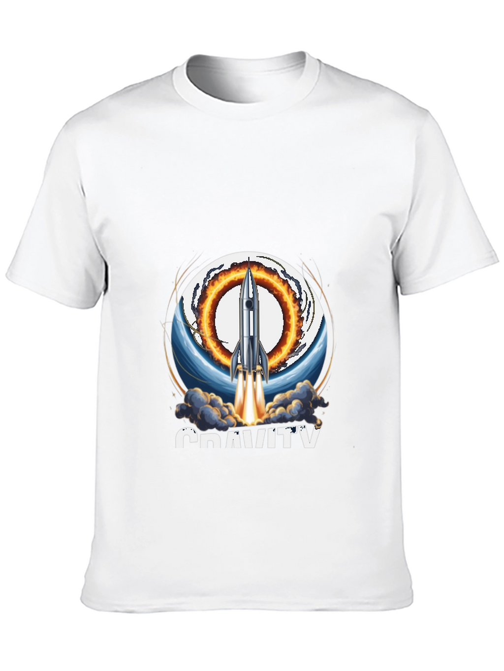 Gravity Rocket Launch T-Shirt