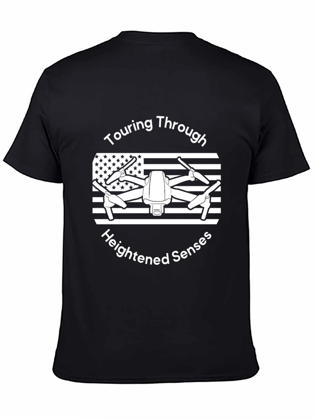 Touring Through Heightened Senses Drone T-Shirt