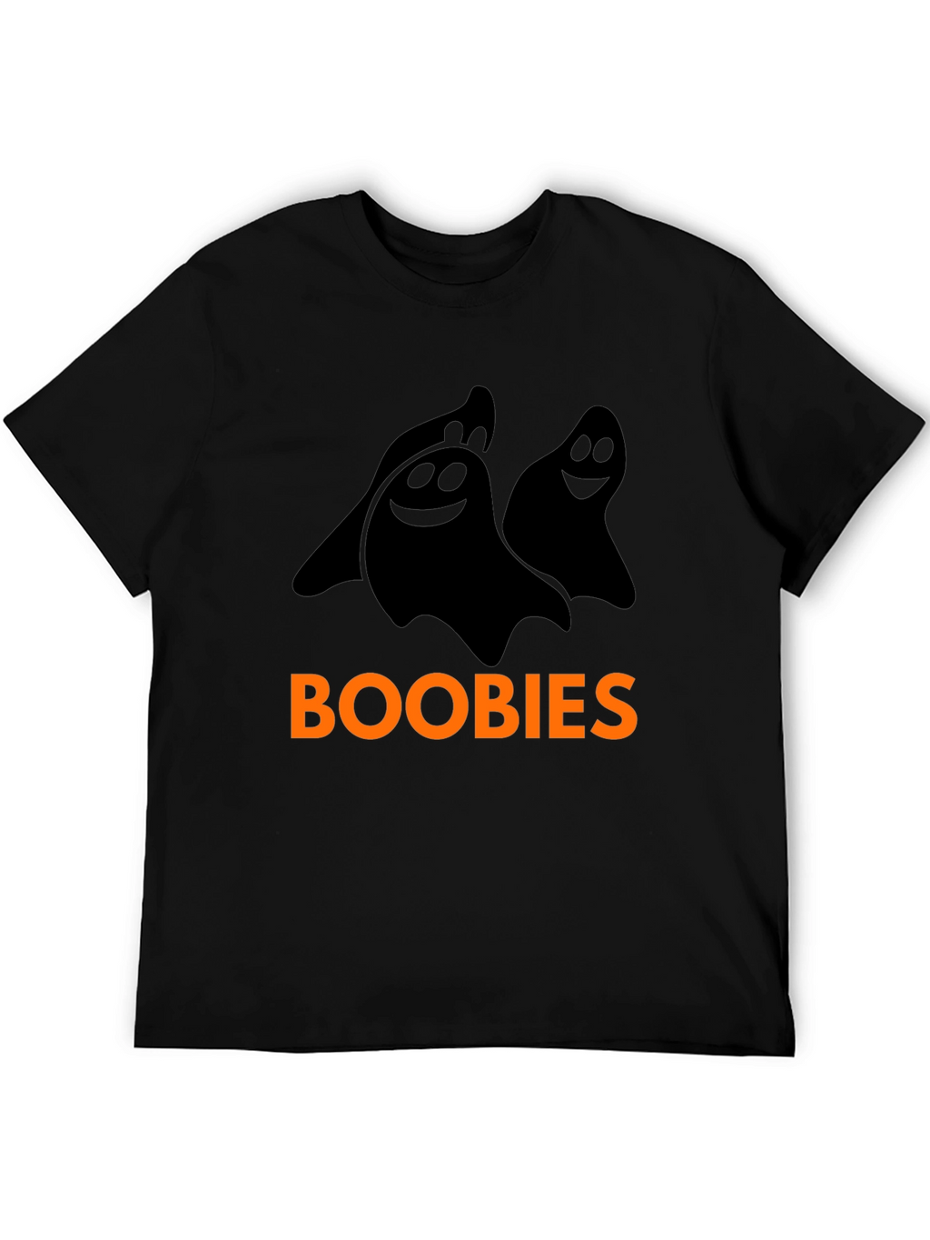Boobies Ghost Halloween T-Shirt