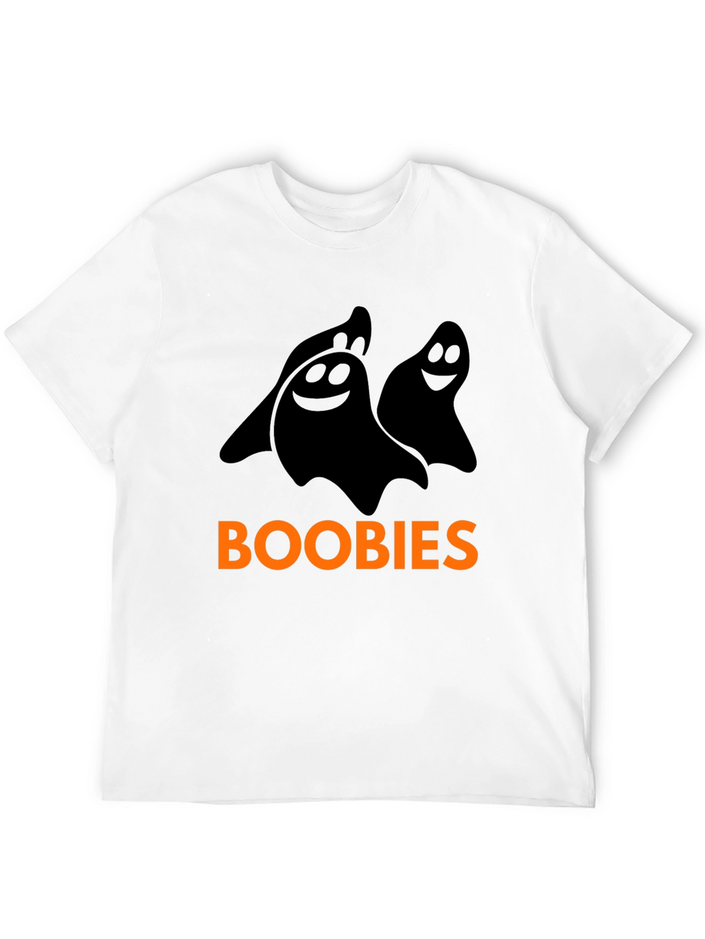 Boobies Ghost Halloween T-Shirt