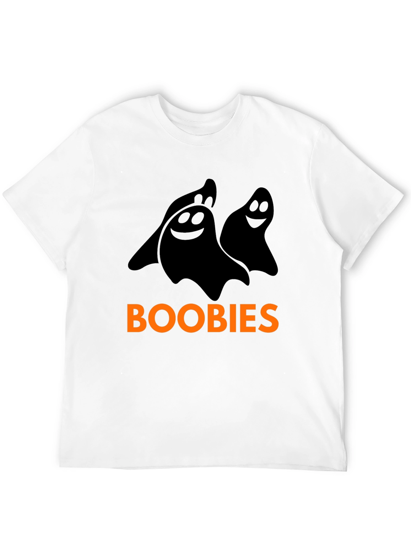 Boobies Ghost Halloween T-Shirt