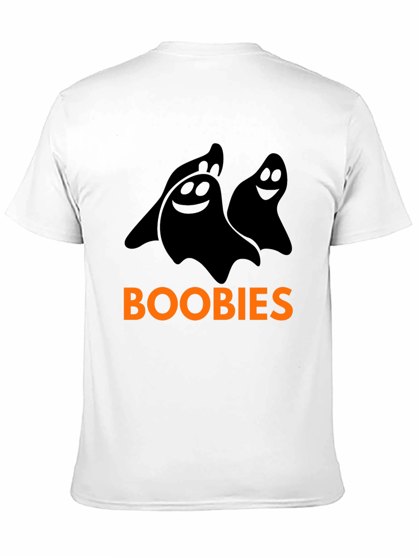 Boobies Ghost Halloween T-Shirt