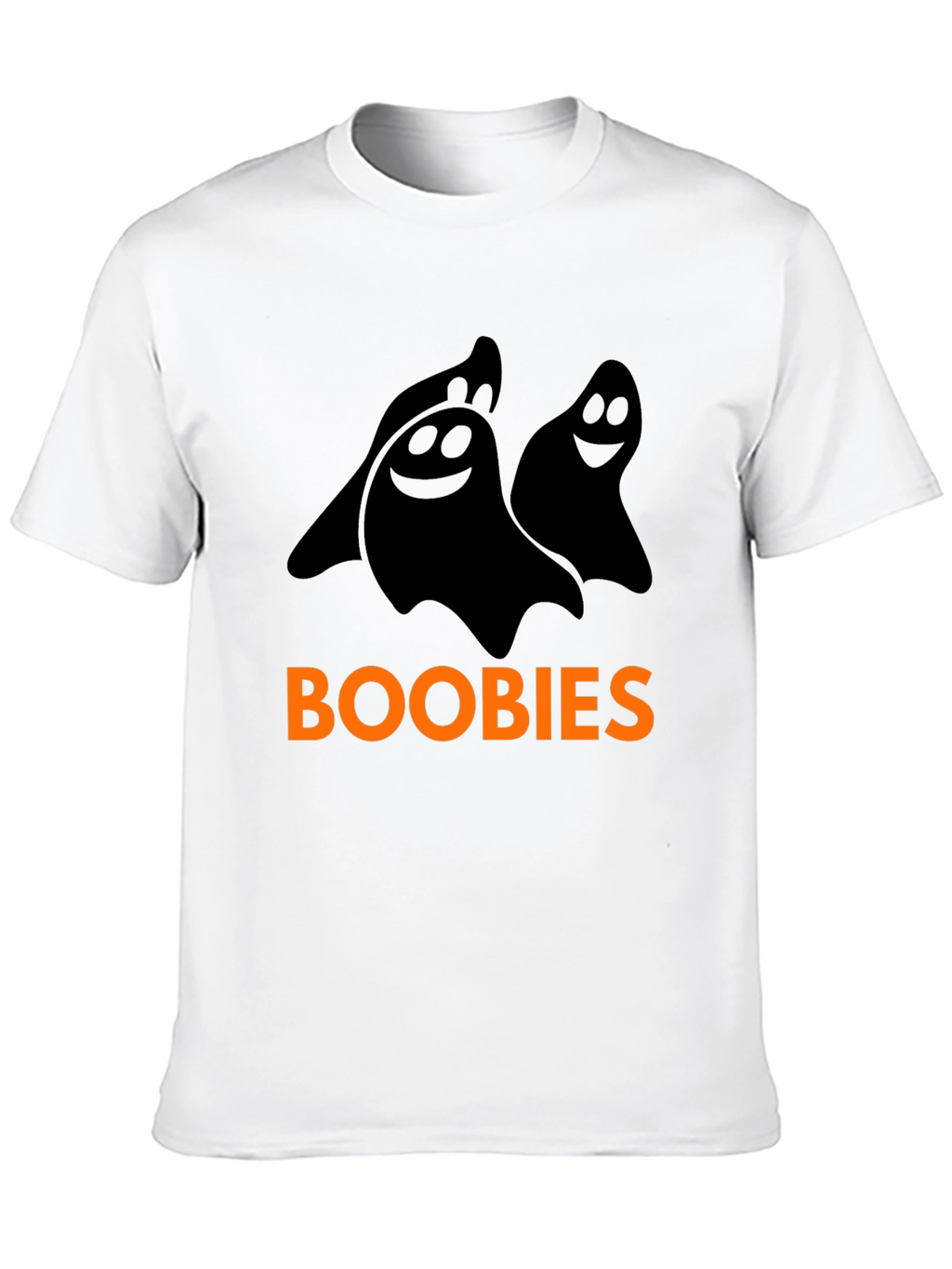 Boobies Ghost Halloween T-Shirt