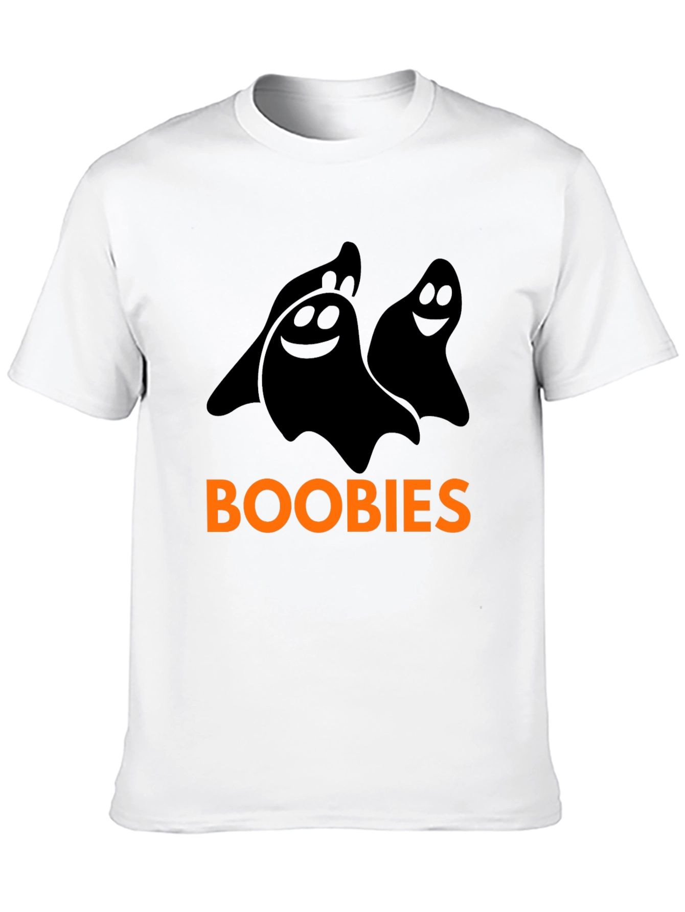 Boobies Ghost Halloween T-Shirt