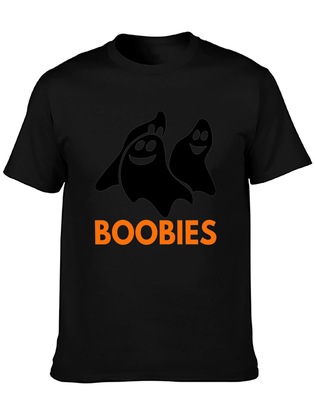 Boobies Ghost Halloween T-Shirt