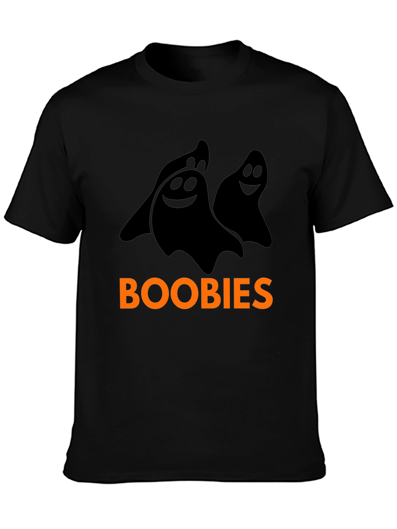 Boobies Ghost Halloween T-Shirt