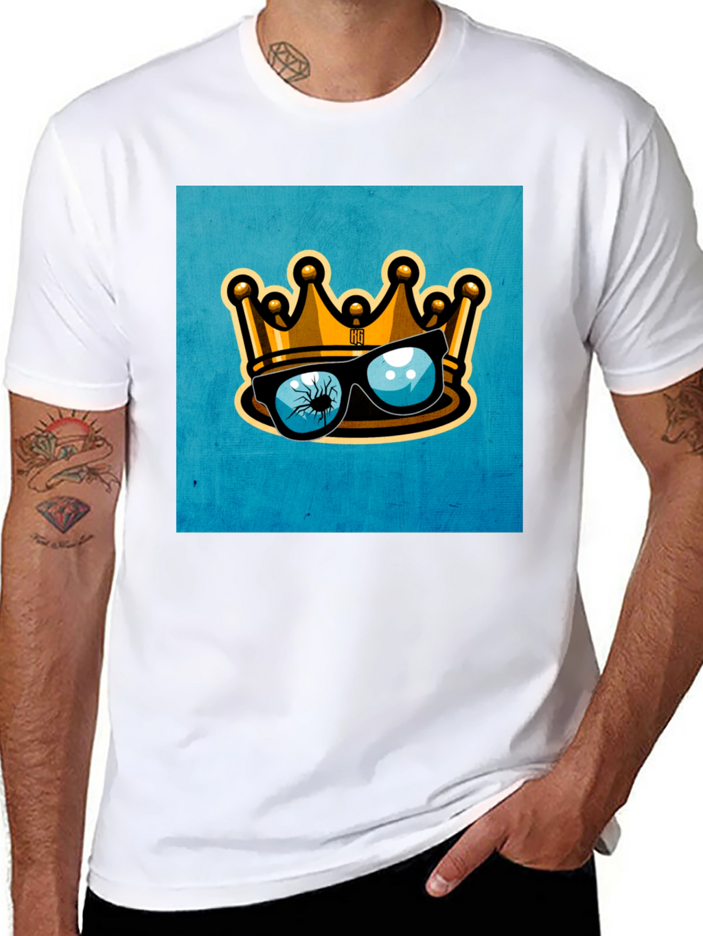 King Crown Sunglasses Graphic Tee