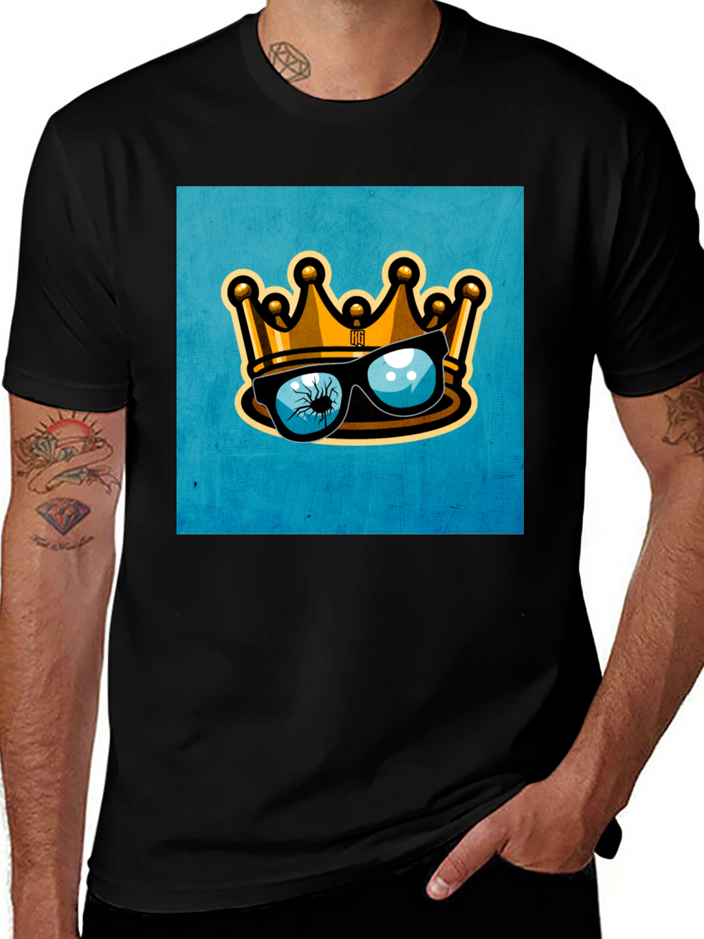 King Crown Sunglasses Graphic Tee