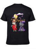 Halloween Cartoon Graphic T-Shirt