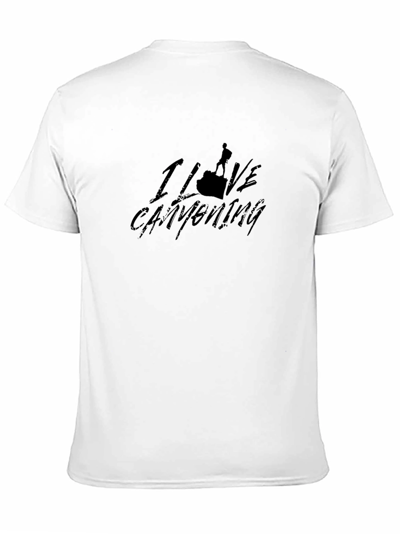 I Love Canyoning Black T-Shirt