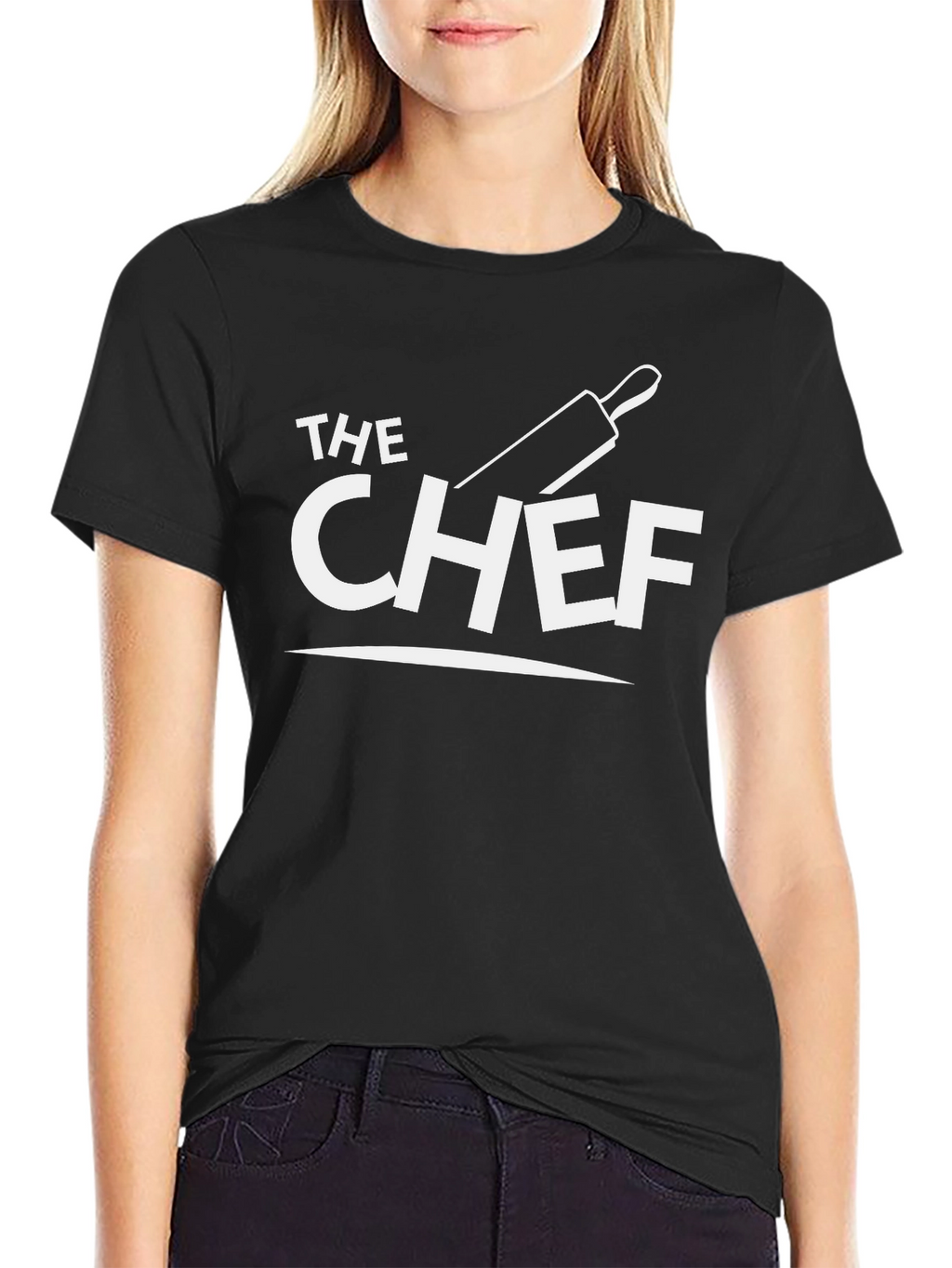 The Chef T-Shirt - Rolling Pin Graphic