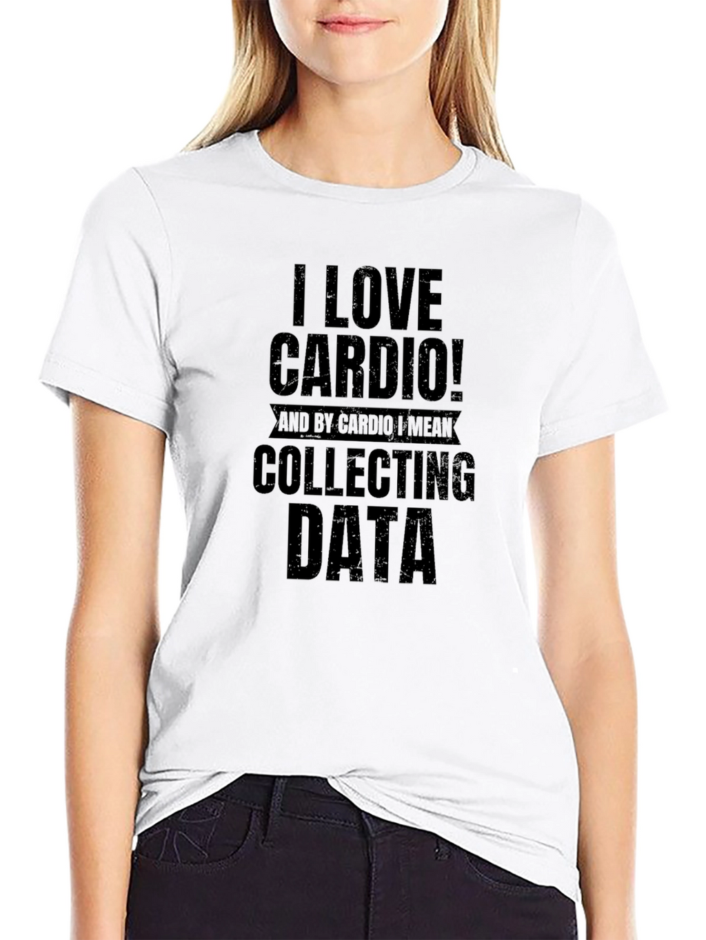 I Love Cardio! Collecting Data T-Shirt