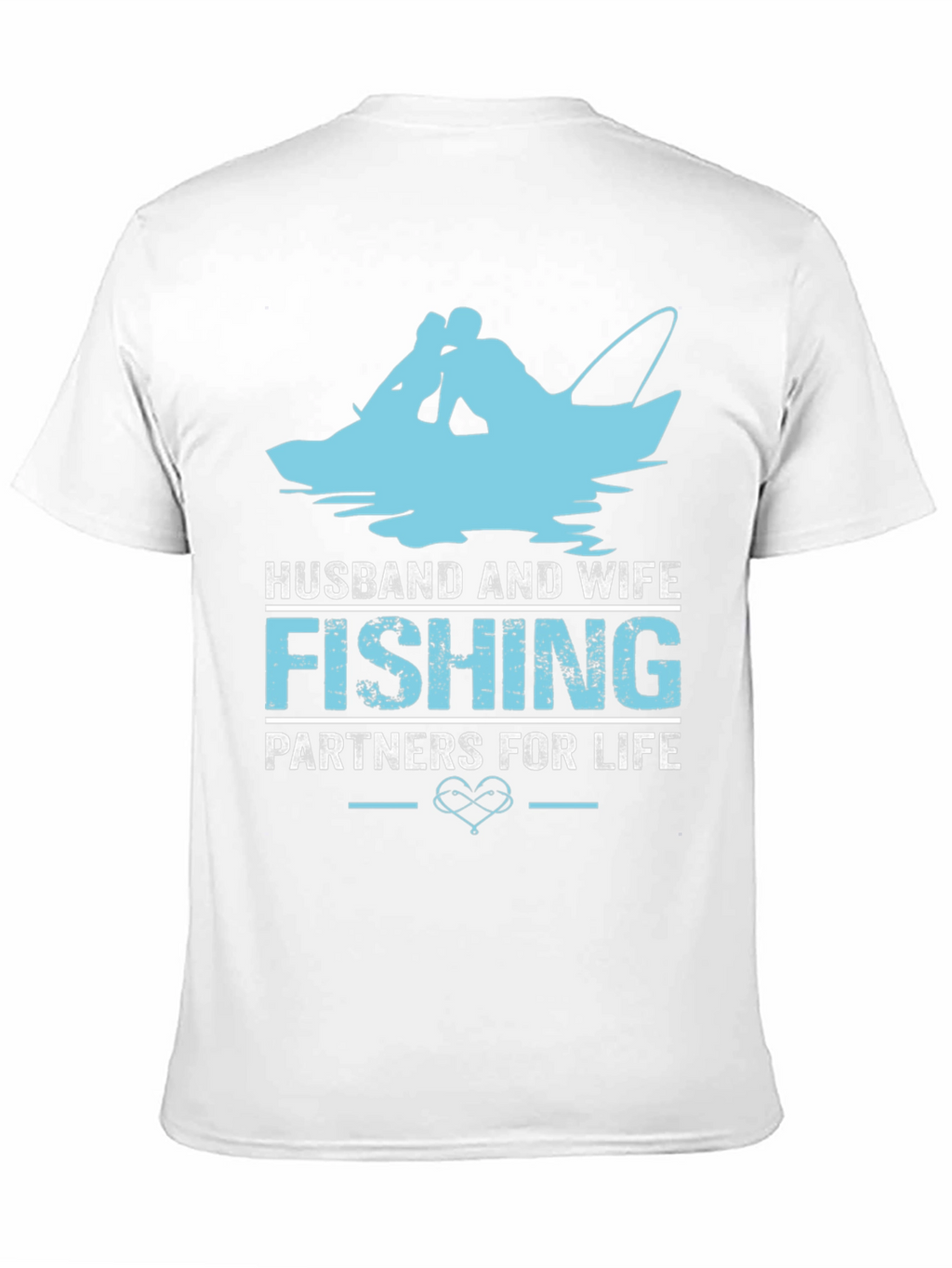Husband and Wife Fishing Partners T-Shirt