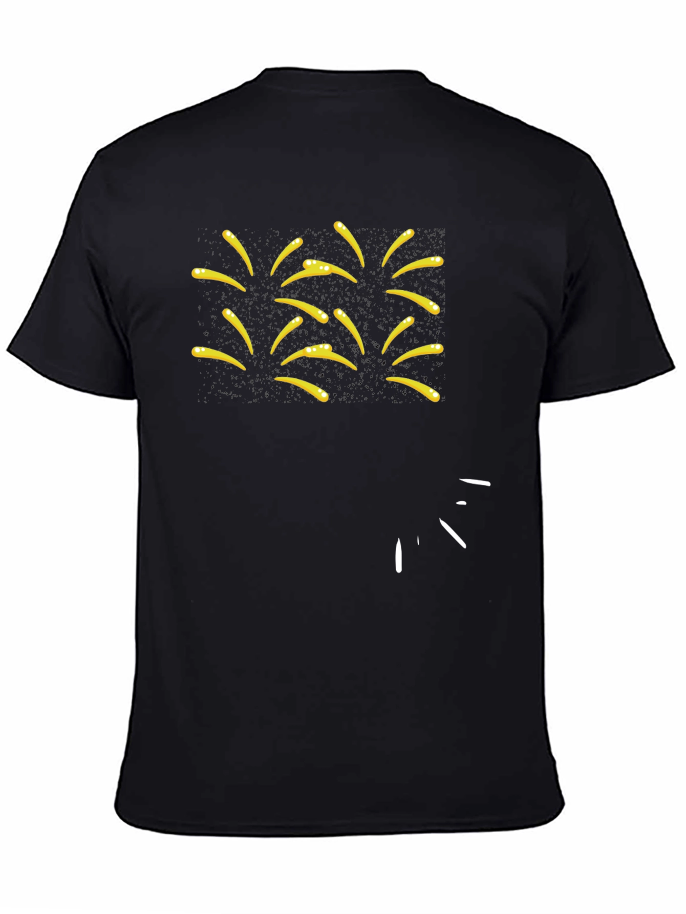 Fun Sparkle Black Tee