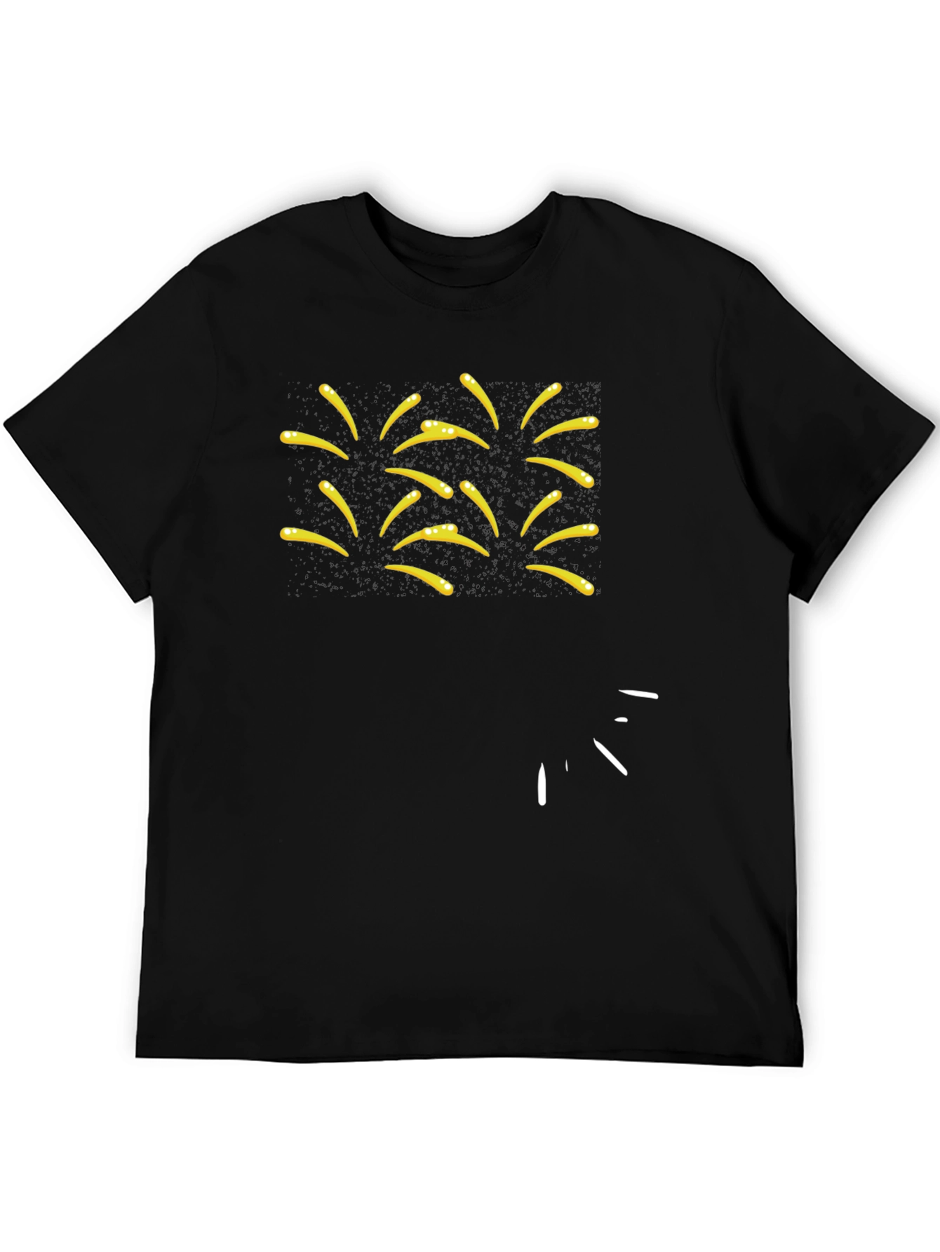 Fun Sparkle Black Tee