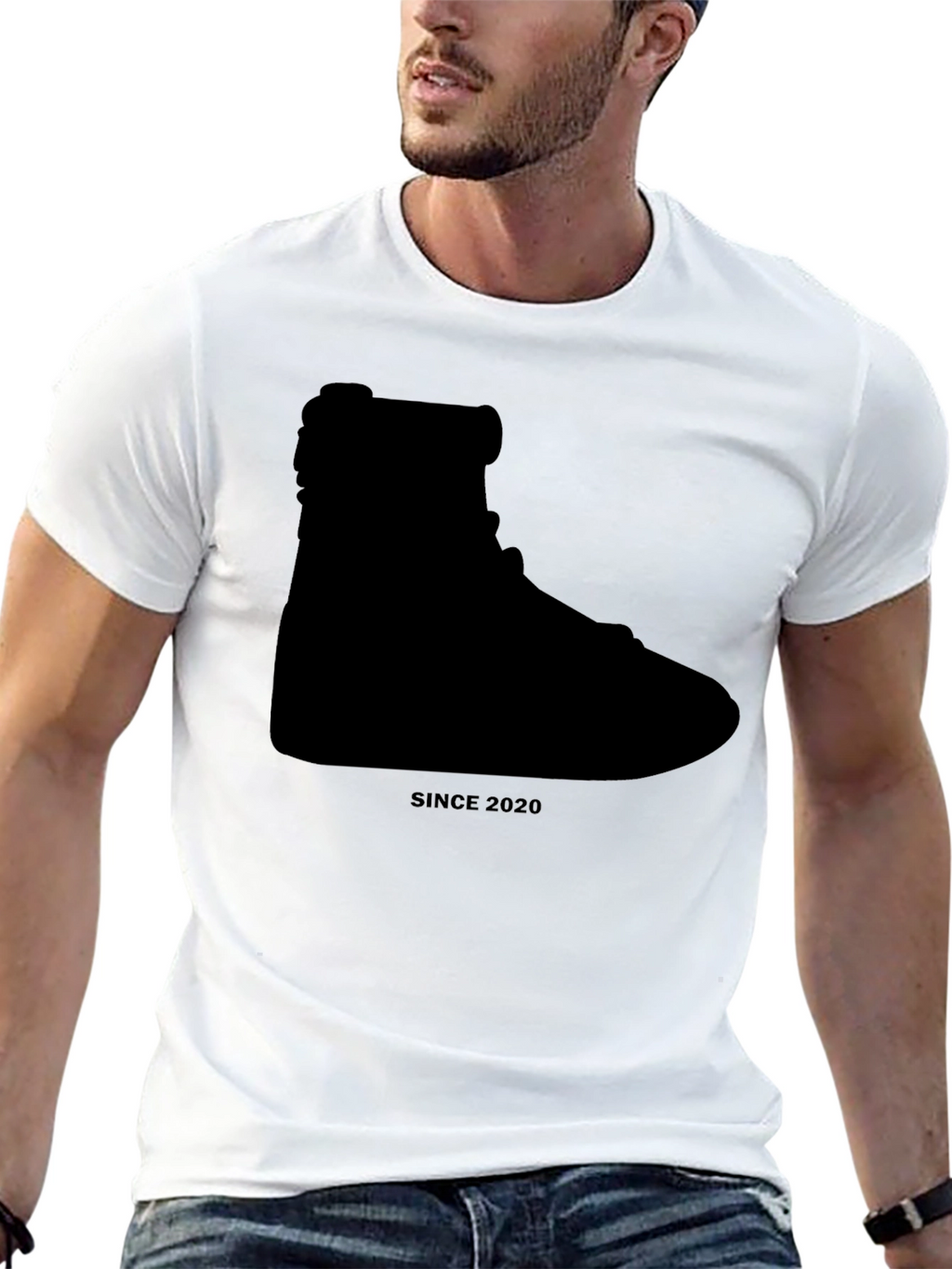 Since 2020 Shoe Silhouette Black T-Shirt