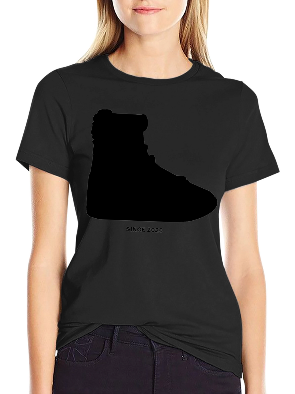 Since 2020 Shoe Silhouette Black T-Shirt