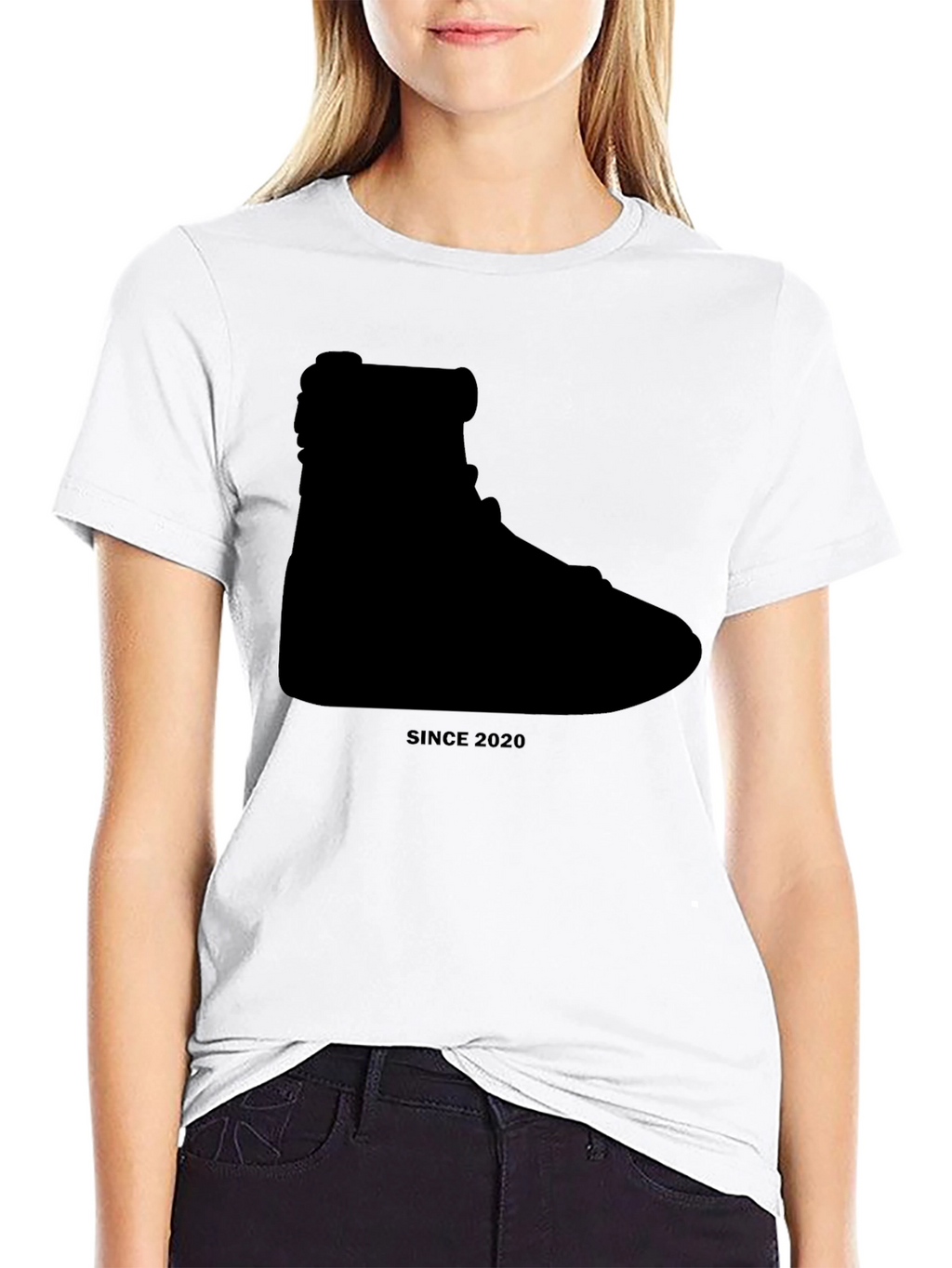 Since 2020 Shoe Silhouette Black T-Shirt