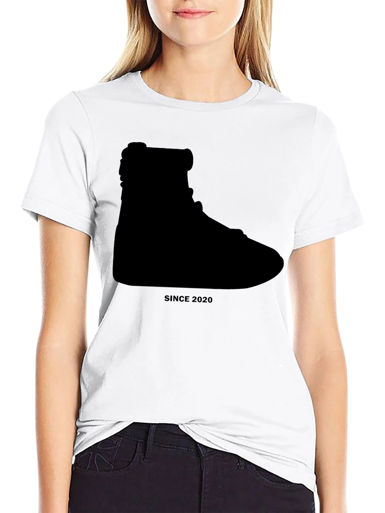 Since 2020 Shoe Silhouette Black T-Shirt