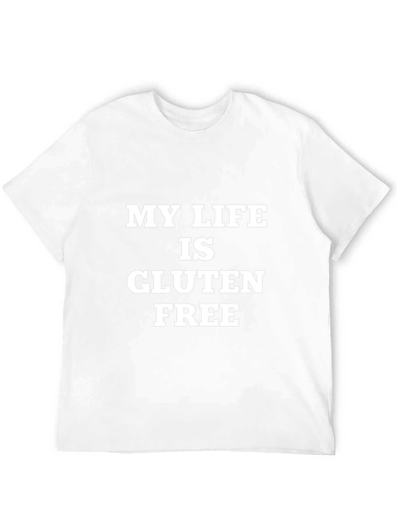 My Life Is Gluten Free Black T-Shirt