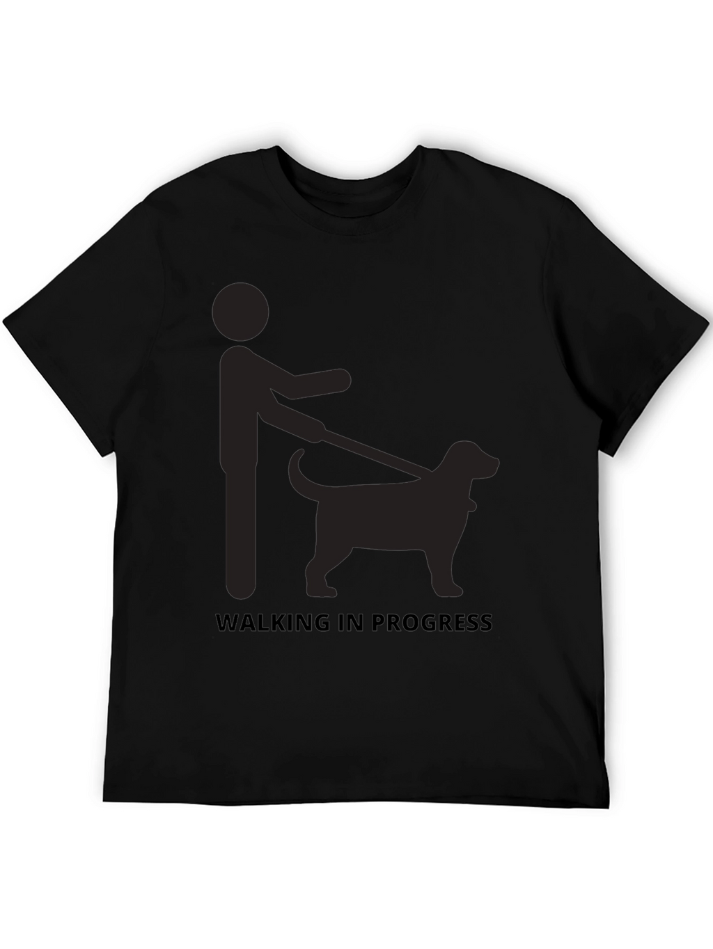 Walking In Progress Graphic T-Shirt