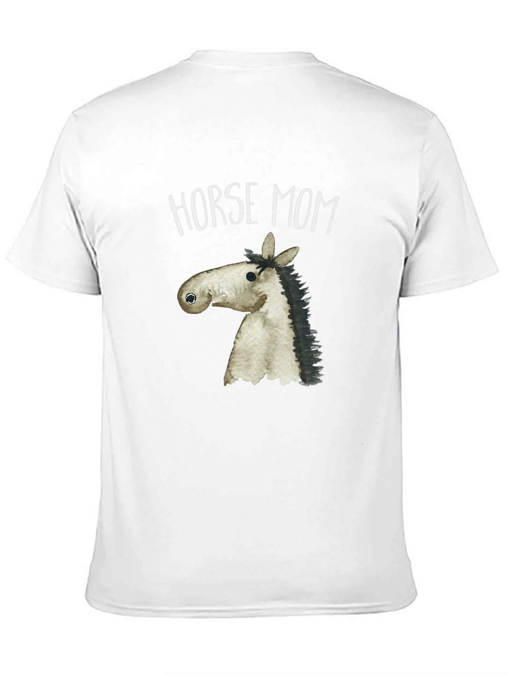 Horse Mom Graphic Tee - Unisex Black T-Shirt