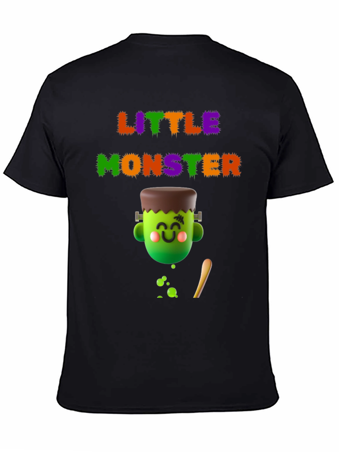 Little Monster Graphic Tee - Halloween Fun