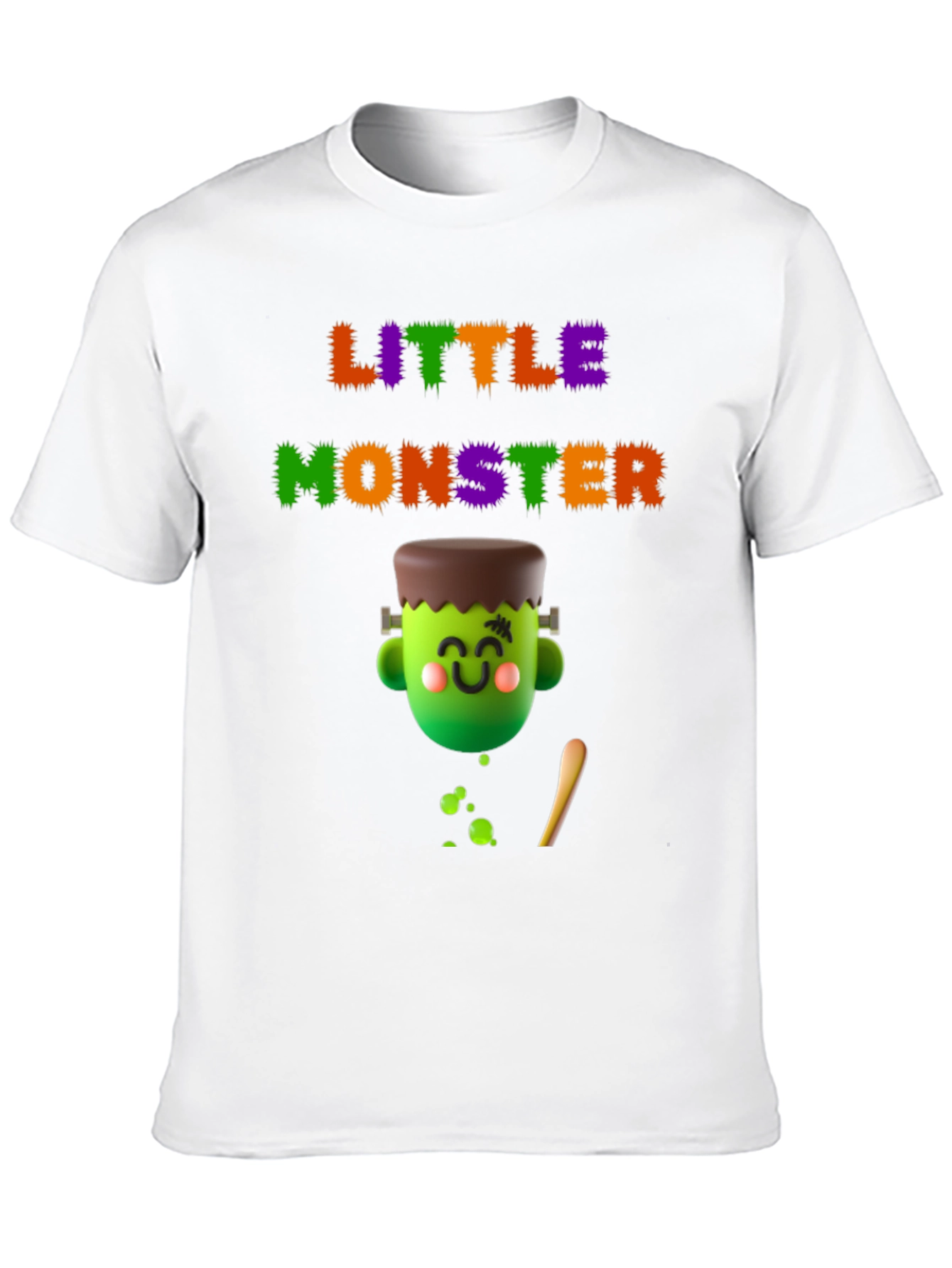 Little Monster Graphic Tee - Halloween Fun