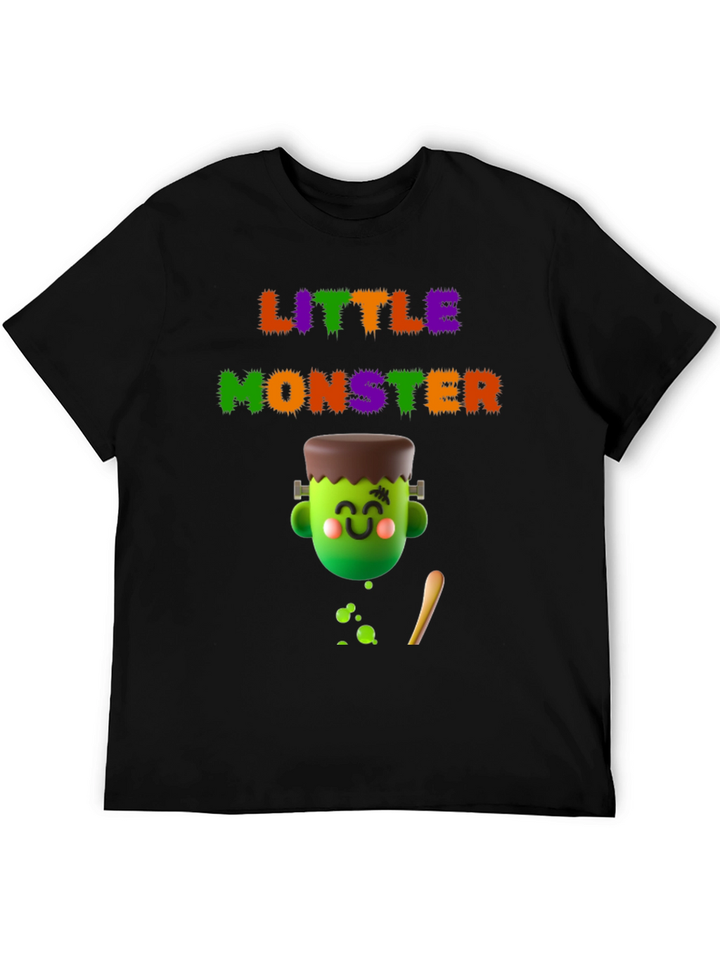 Little Monster Graphic Tee - Halloween Fun