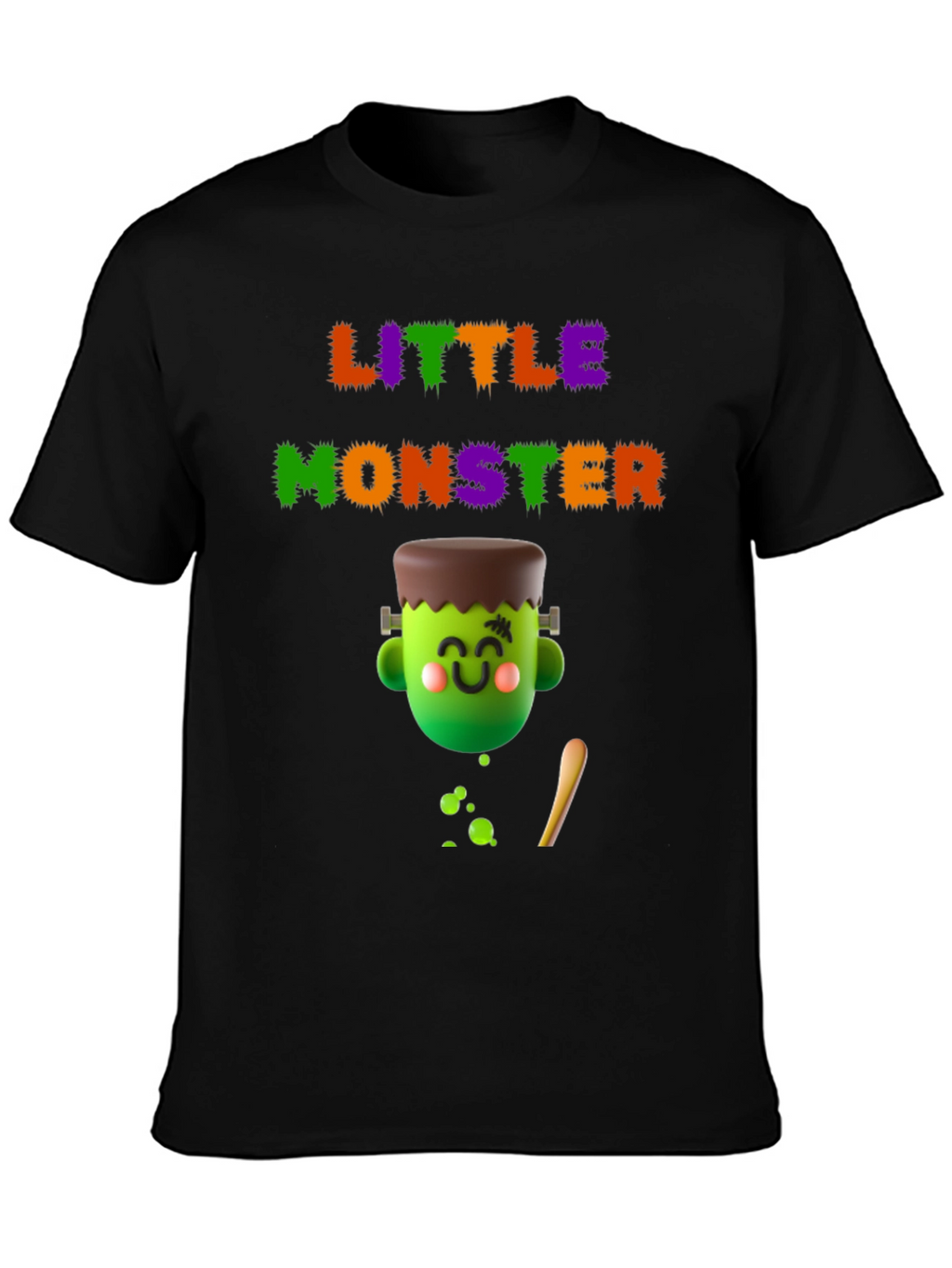 Little Monster Graphic Tee - Halloween Fun