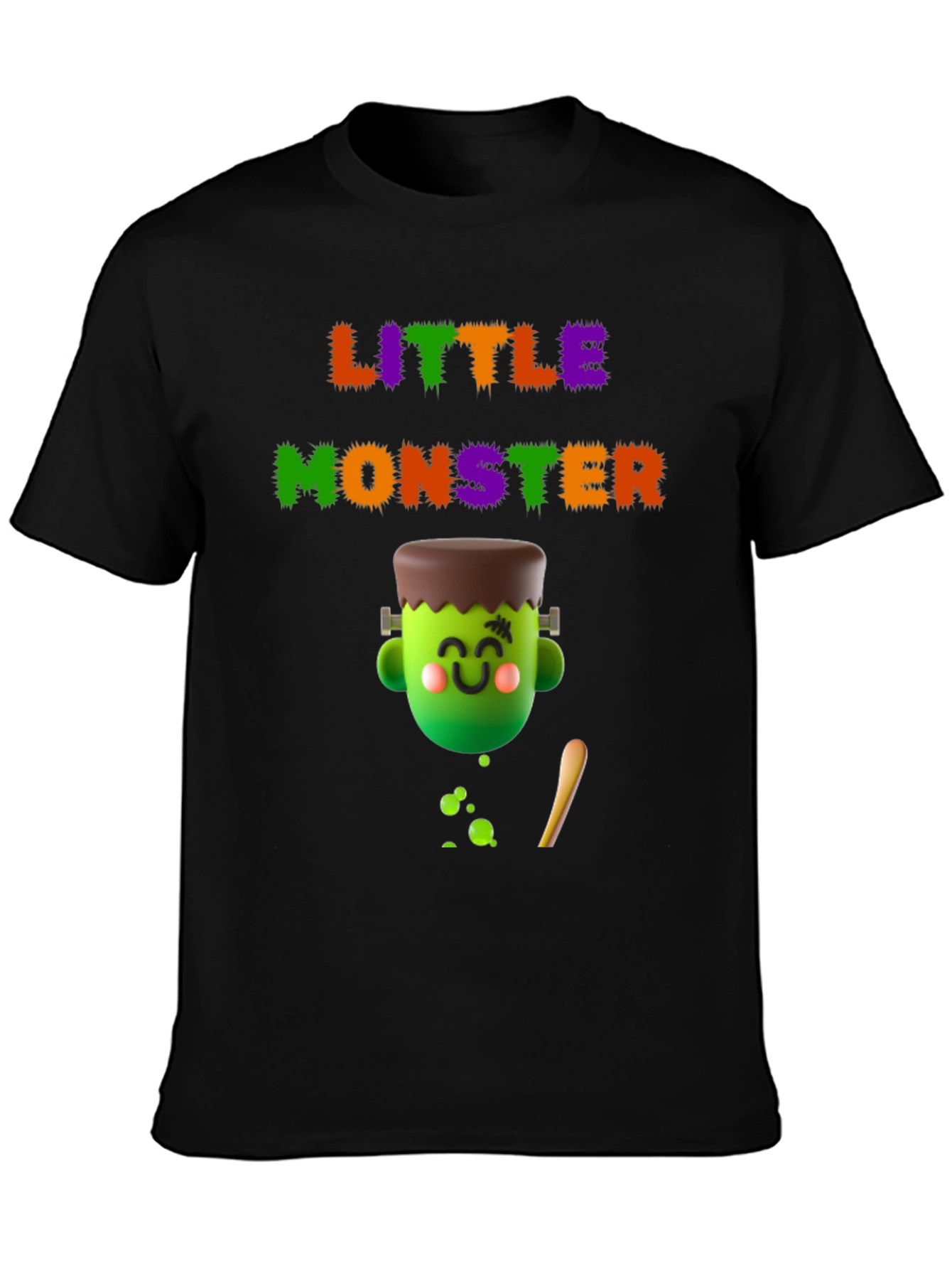 Little Monster Graphic Tee - Halloween Fun
