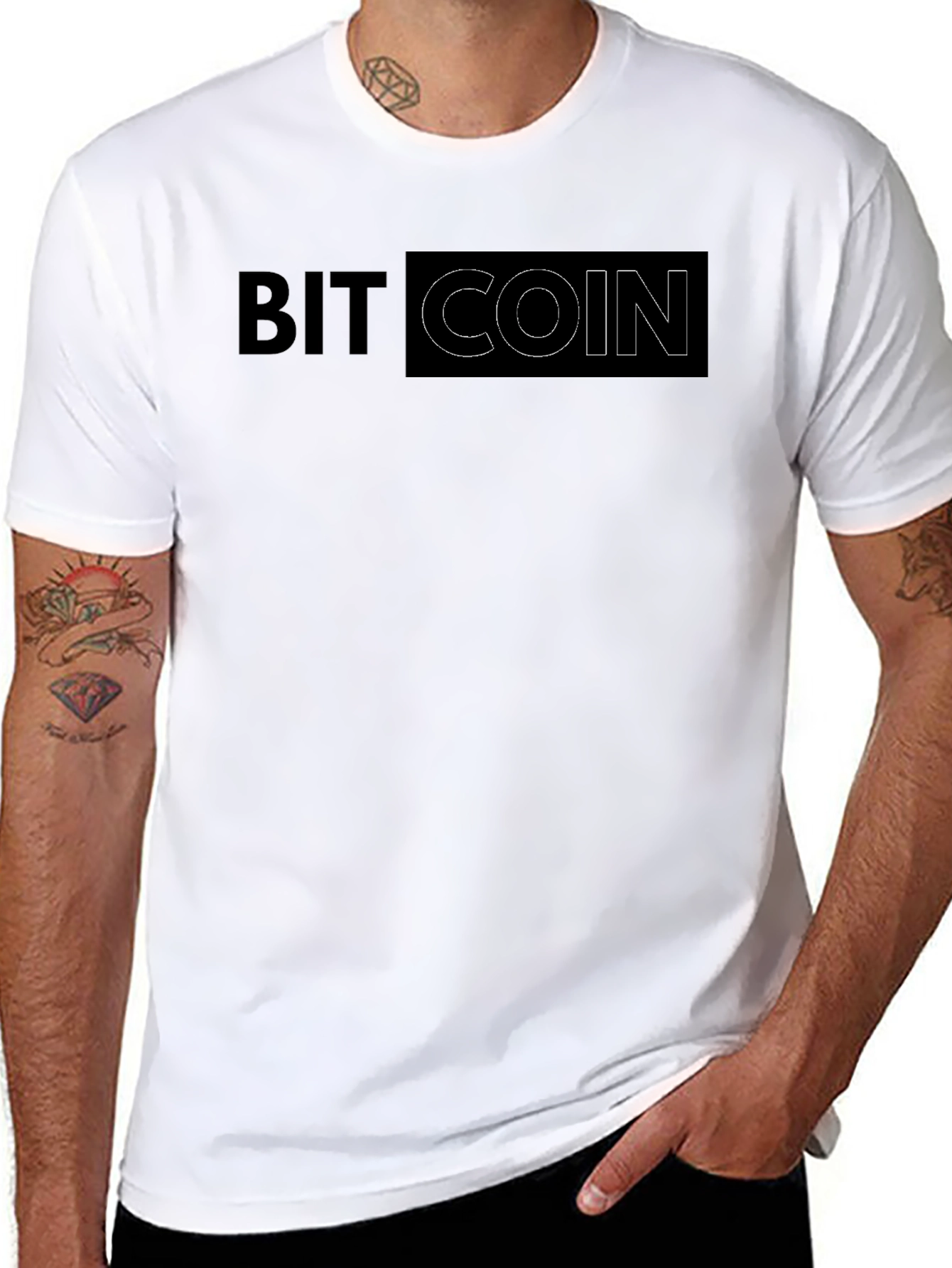 Bitcoin Graphic Tee - Crypto Fashion