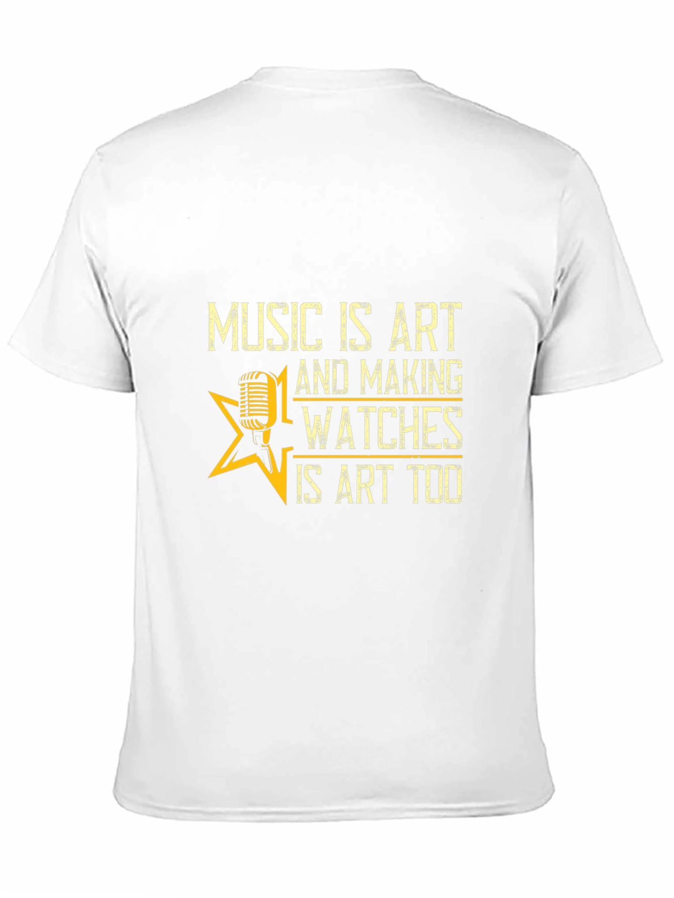 Music and Watches are Art T-Shirt