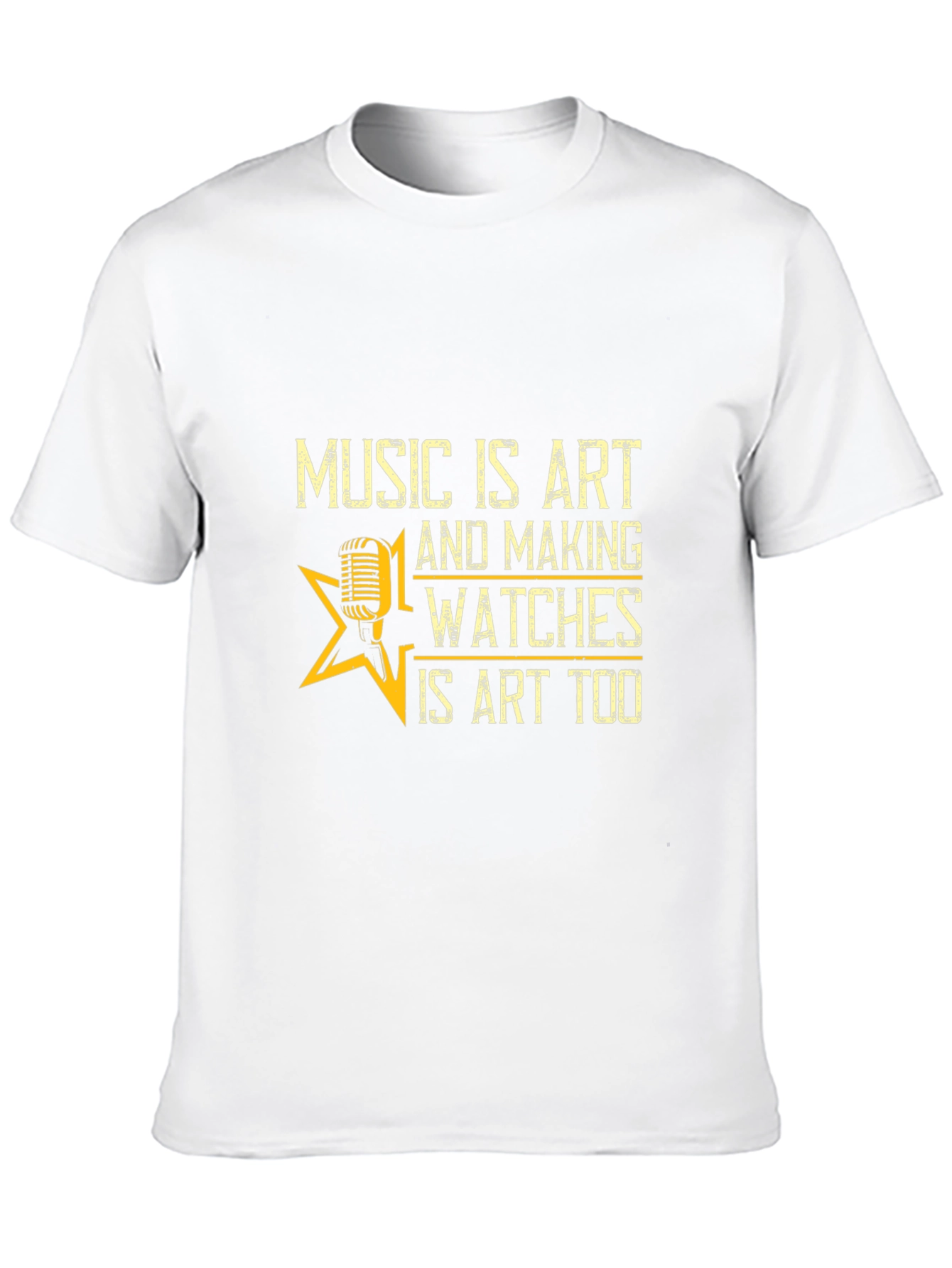 Music and Watches are Art T-Shirt