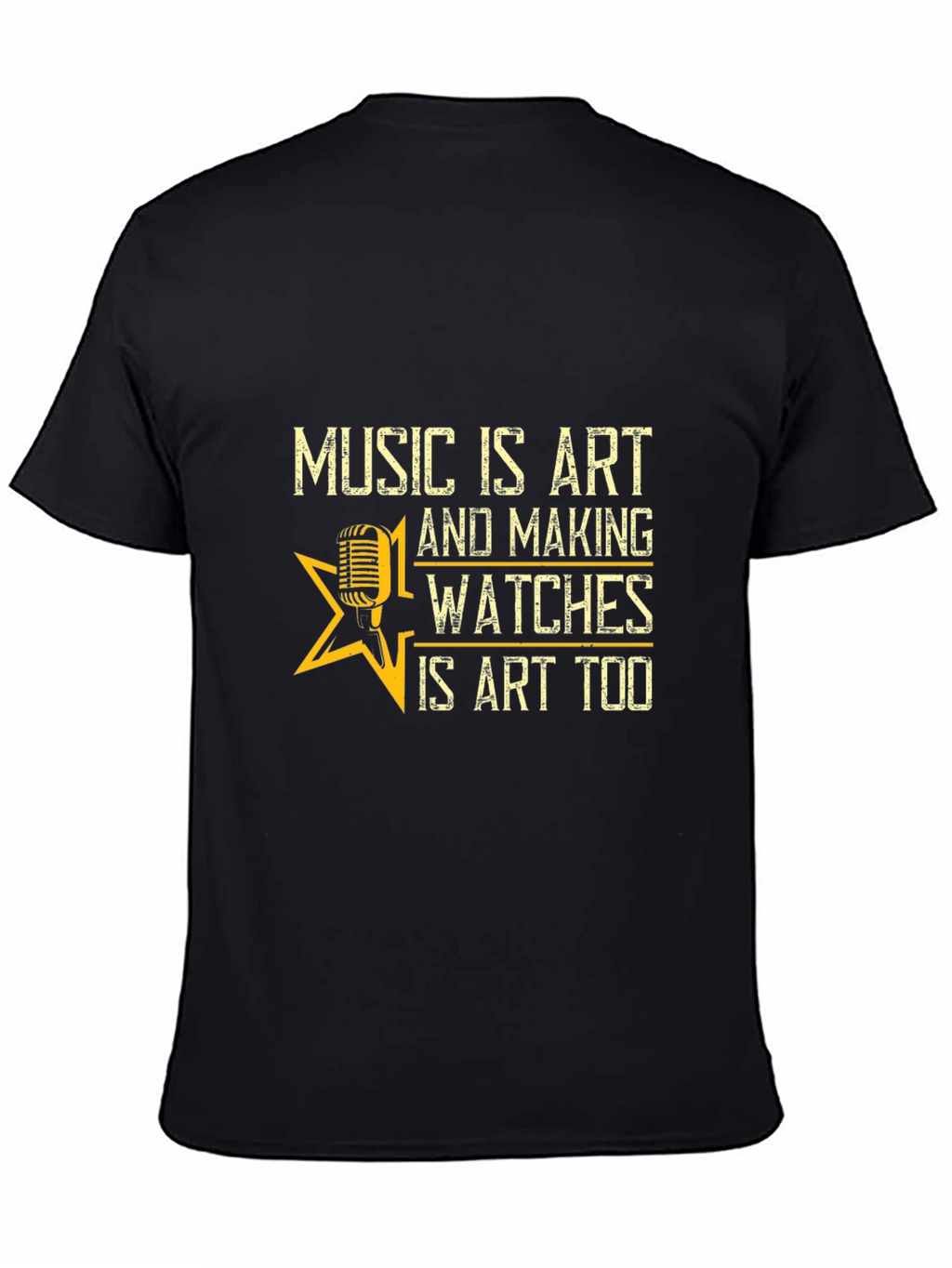 Music and Watches are Art T-Shirt