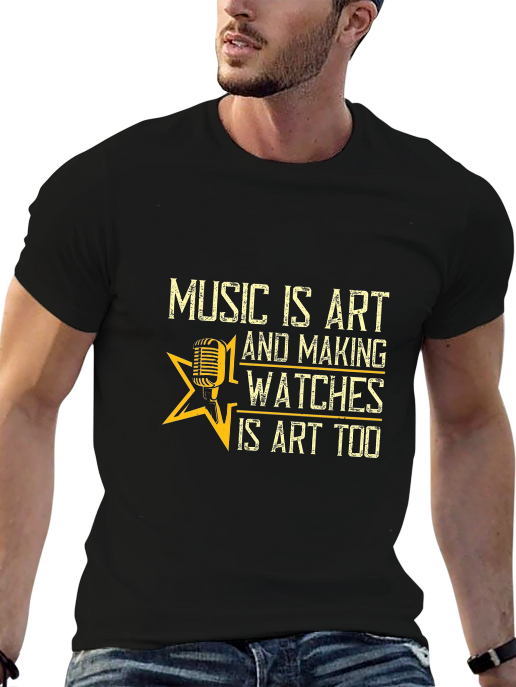 Music and Watches are Art T-Shirt