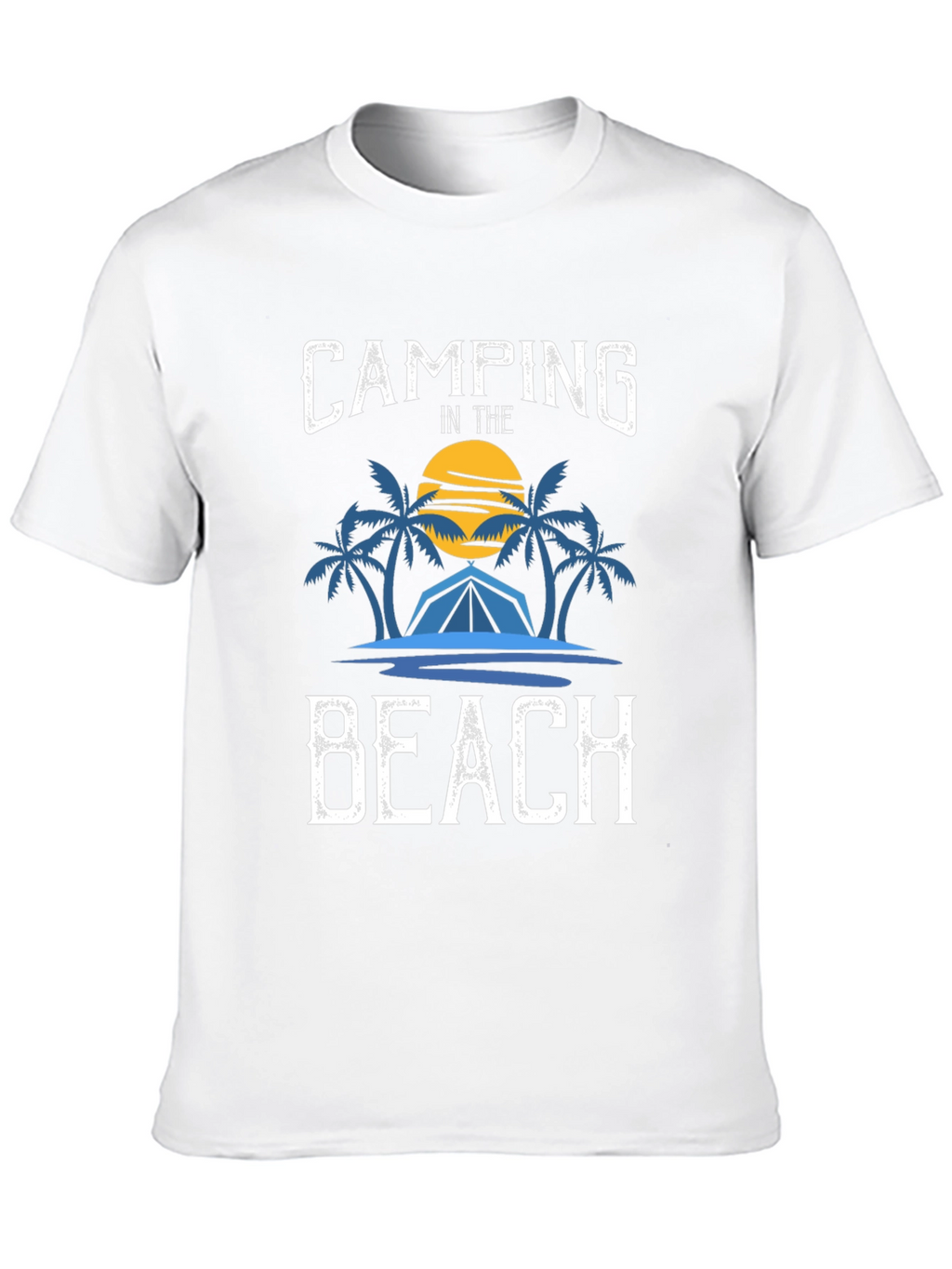 Camping on the Beach Graphic Tee