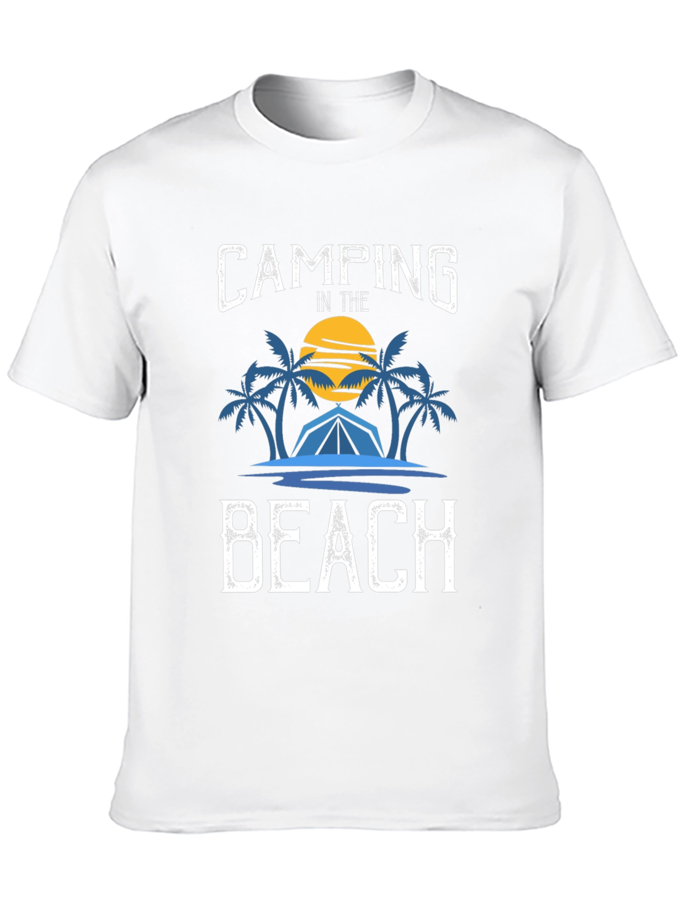 Camping on the Beach Graphic Tee