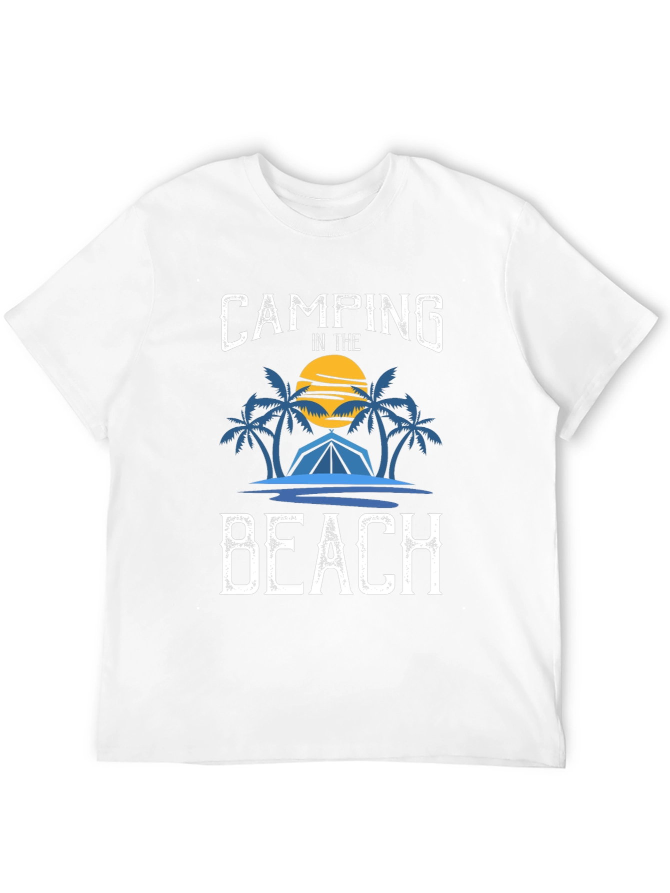 Camping on the Beach Graphic Tee