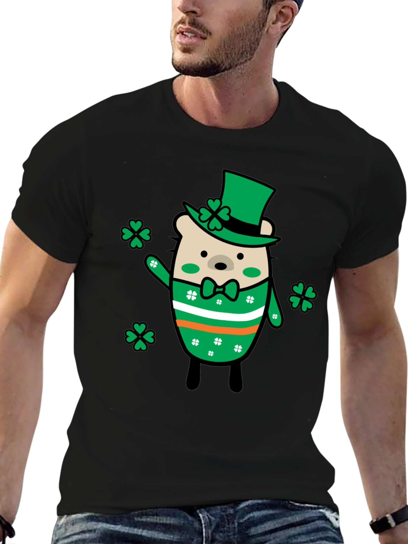 Lucky Bear St. Patricks Day T-Shirt