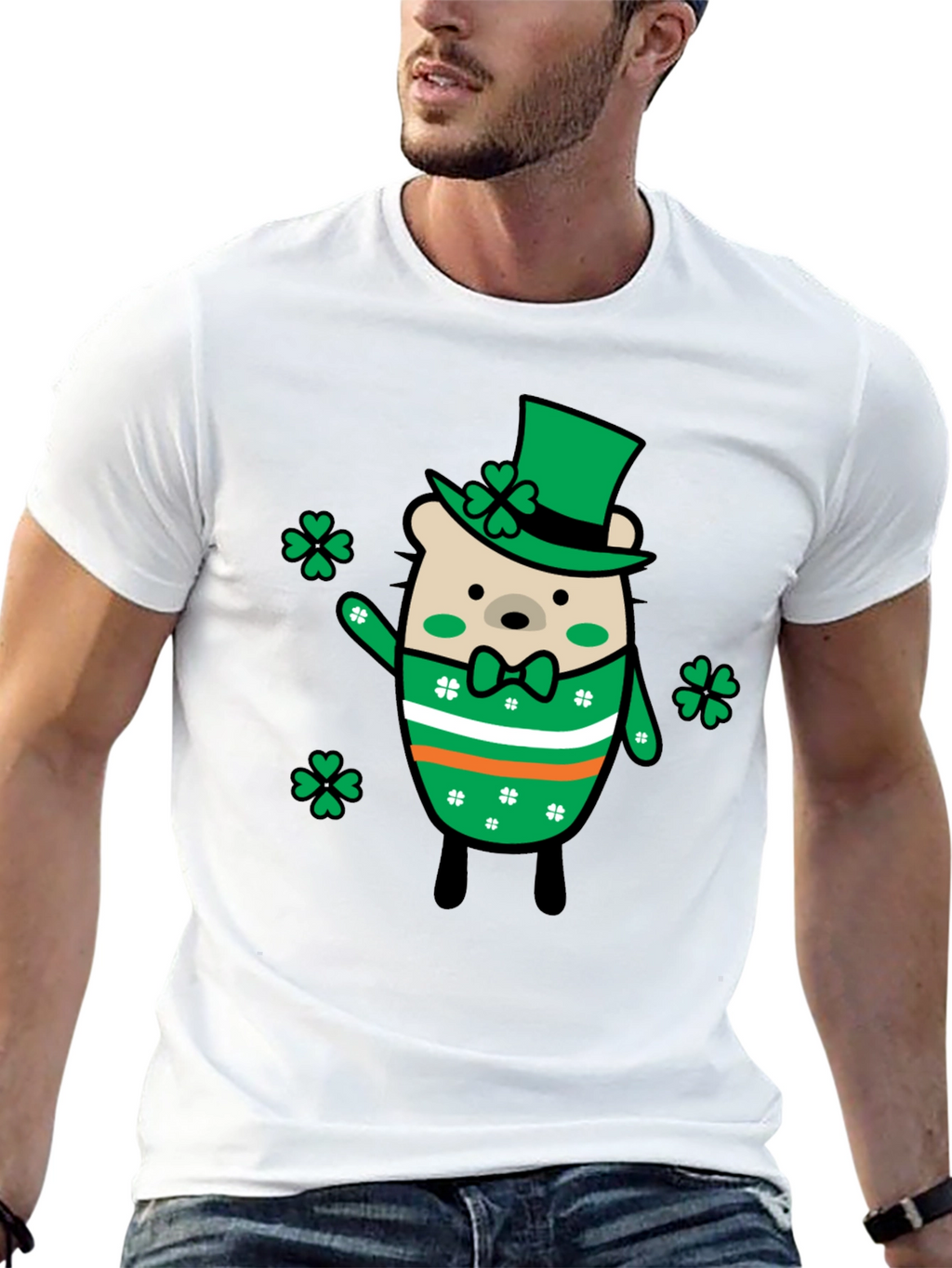 Lucky Bear St. Patricks Day T-Shirt