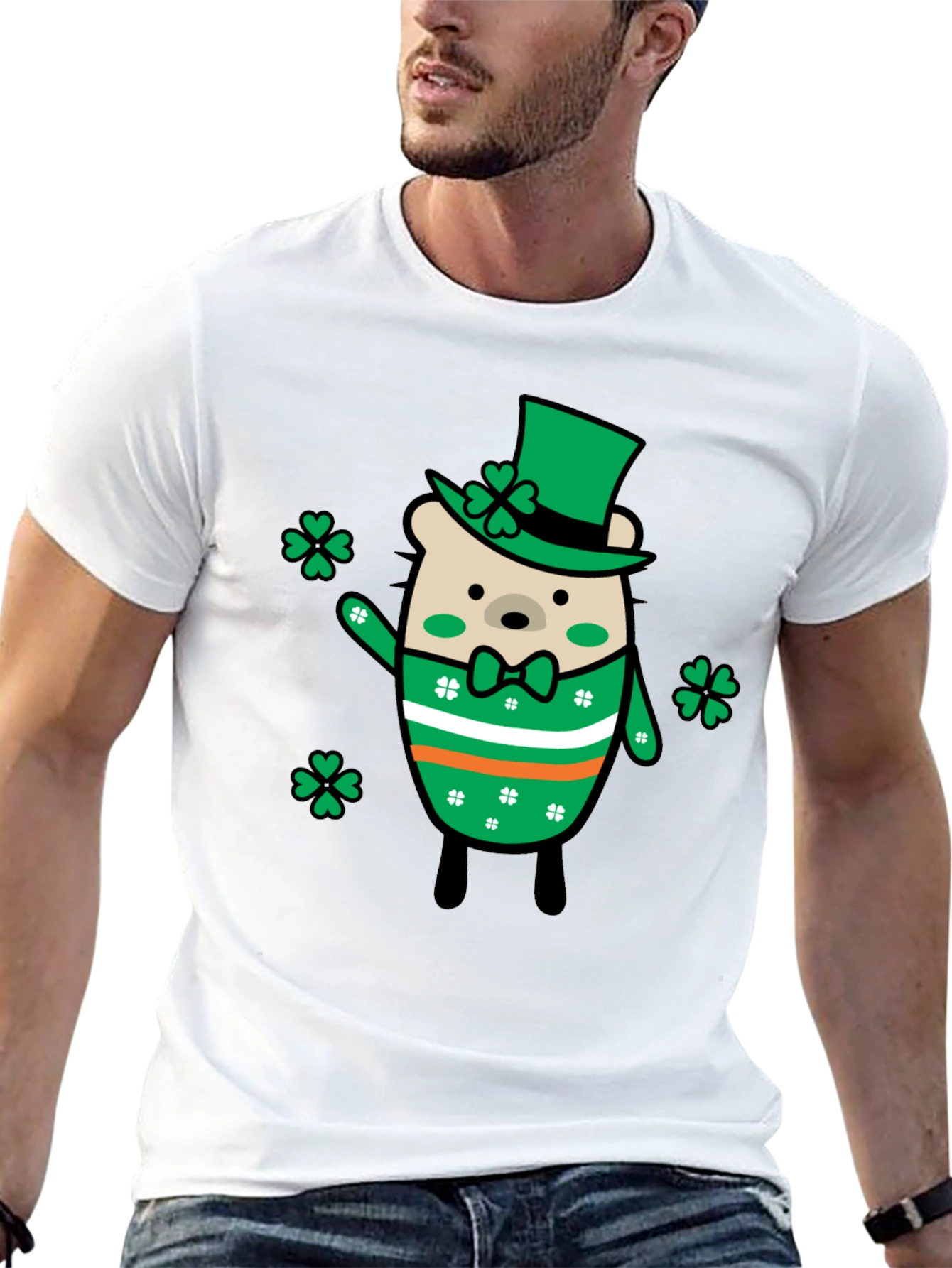 Lucky Bear St. Patricks Day T-Shirt
