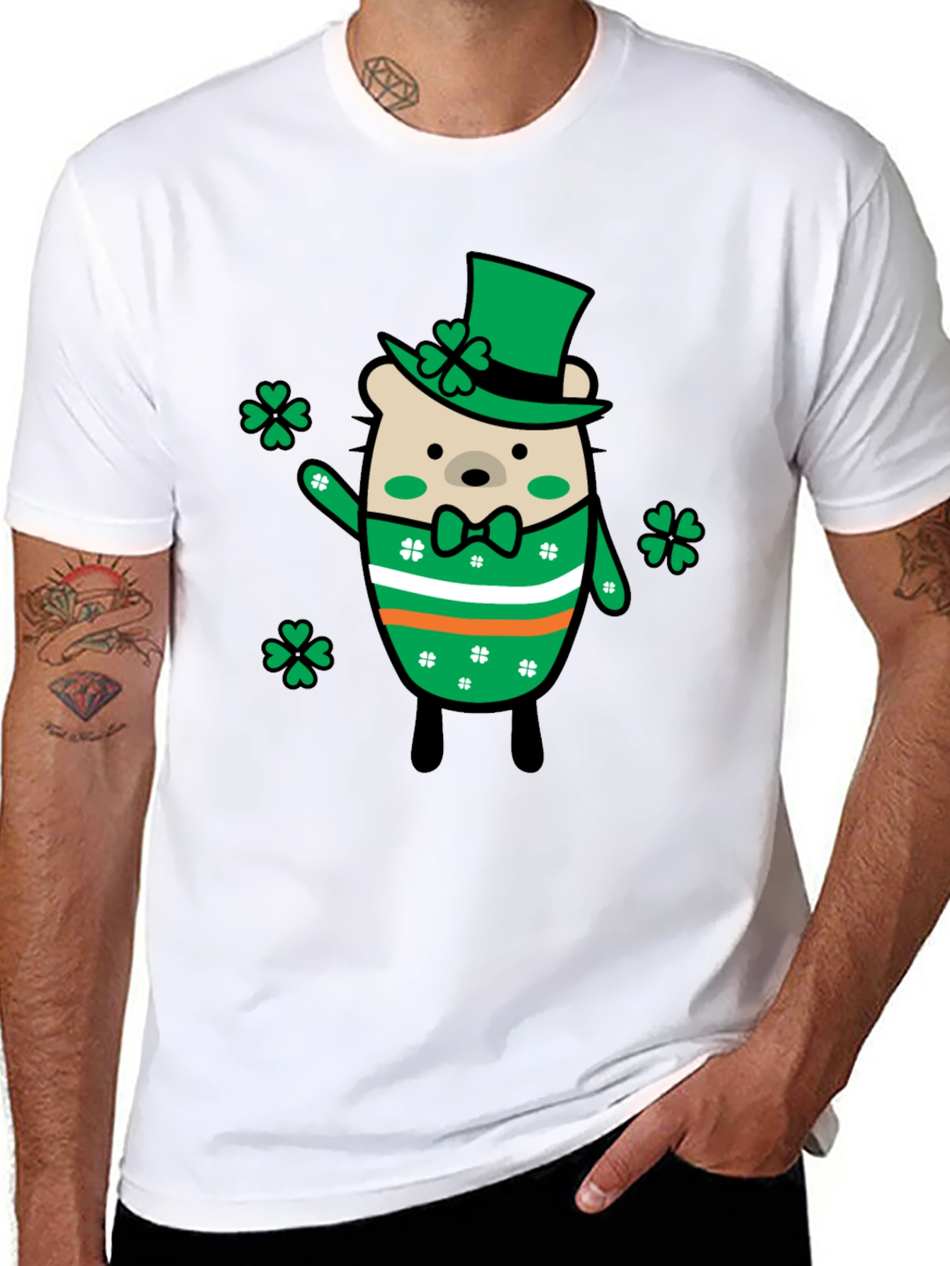 Lucky Bear St. Patricks Day T-Shirt