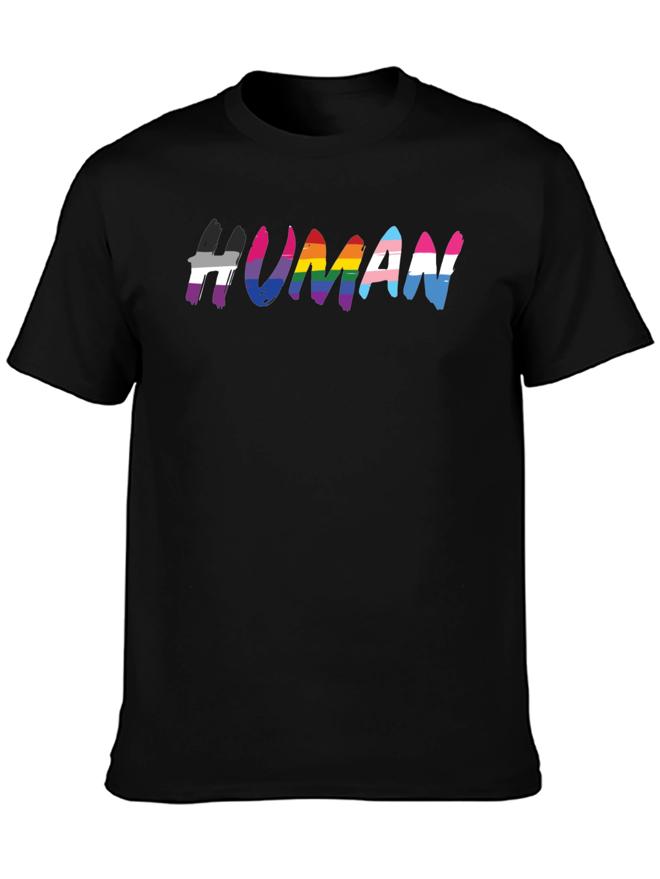 LGBTQ+ Pride Human T-Shirt