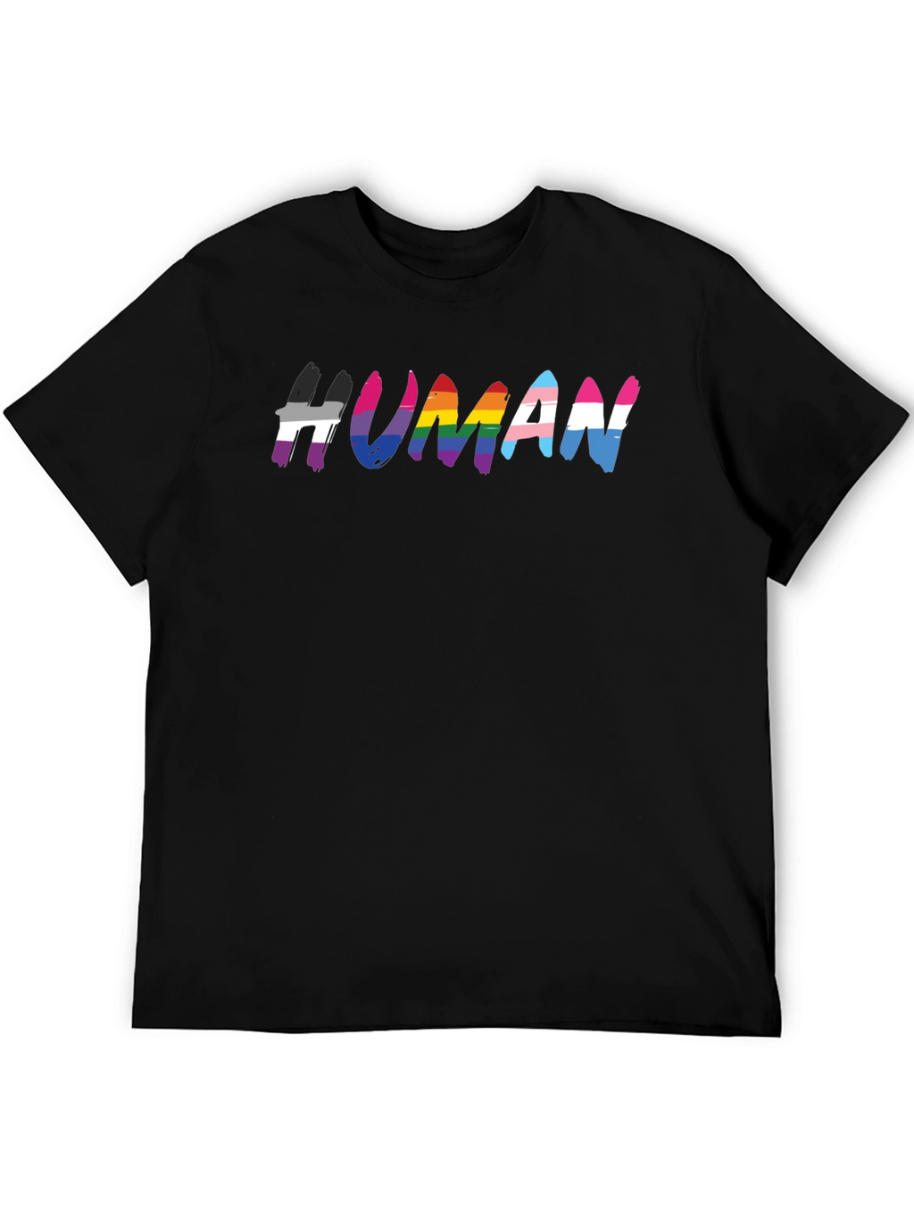 LGBTQ+ Pride Human T-Shirt