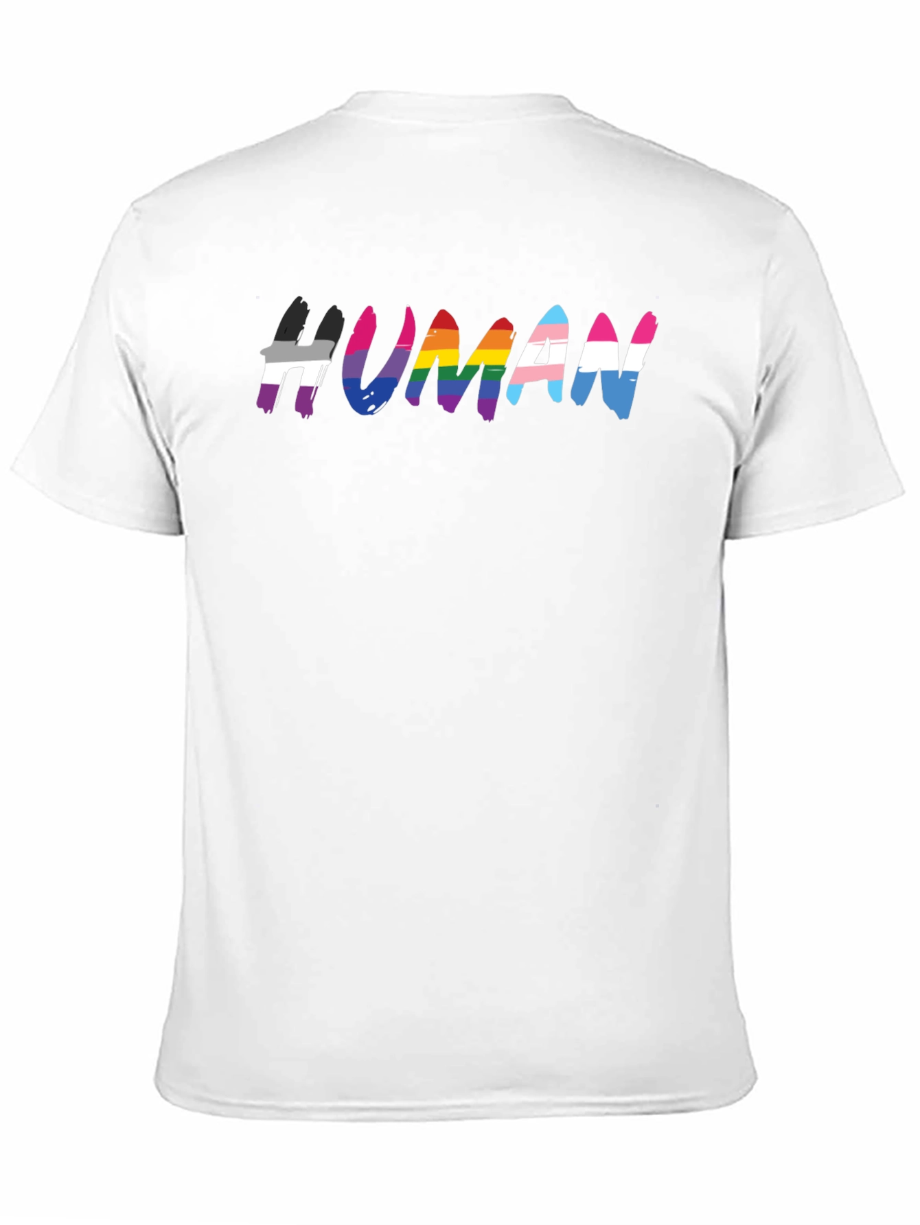 LGBTQ+ Pride Human T-Shirt